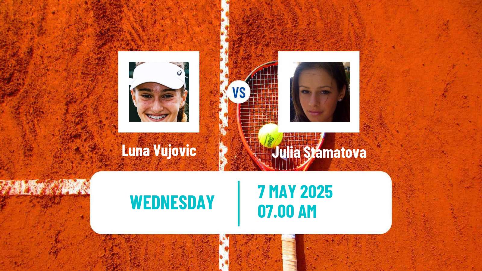 Tennis ITF W15 Kursumlijska Banja 3 Women Luna Vujovic - Julia Stamatova