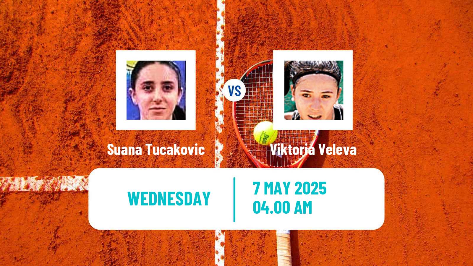 Tennis ITF W15 Kursumlijska Banja 3 Women Suana Tucakovic - Viktoria Veleva