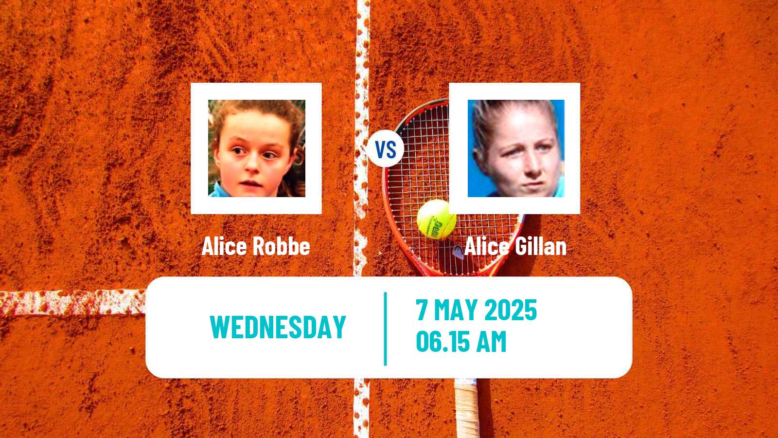 Tennis ITF W35 Nottingham 2 Women Alice Robbe - Alice Gillan