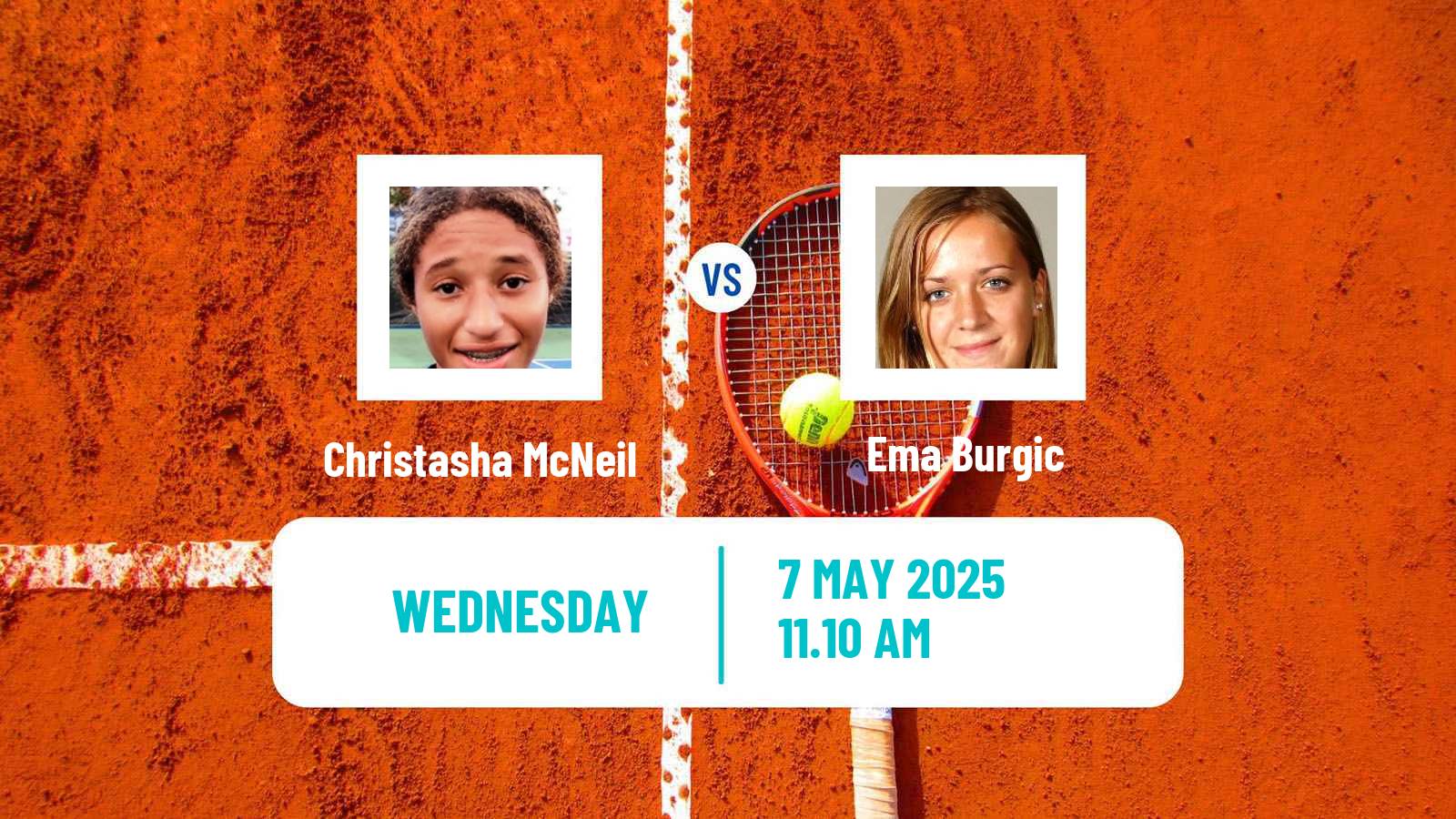 Tennis ITF W35 Boca Raton Fl 3 Women Christasha McNeil - Ema Burgic