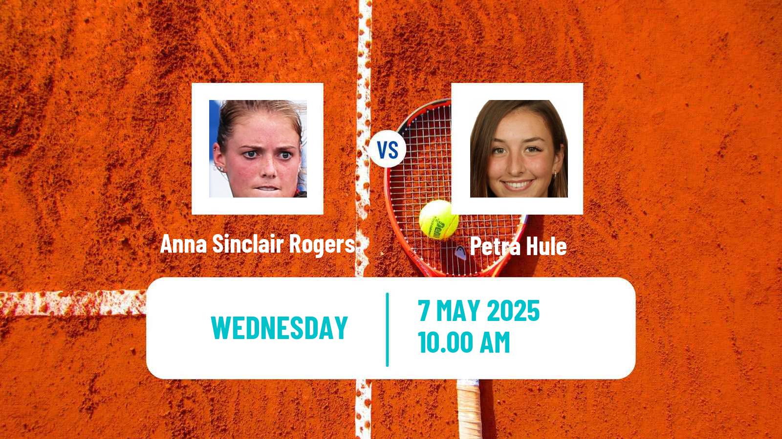 Tennis ITF W50 Indian Harbour Beach Fl Women Anna Sinclair Rogers - Petra Hule
