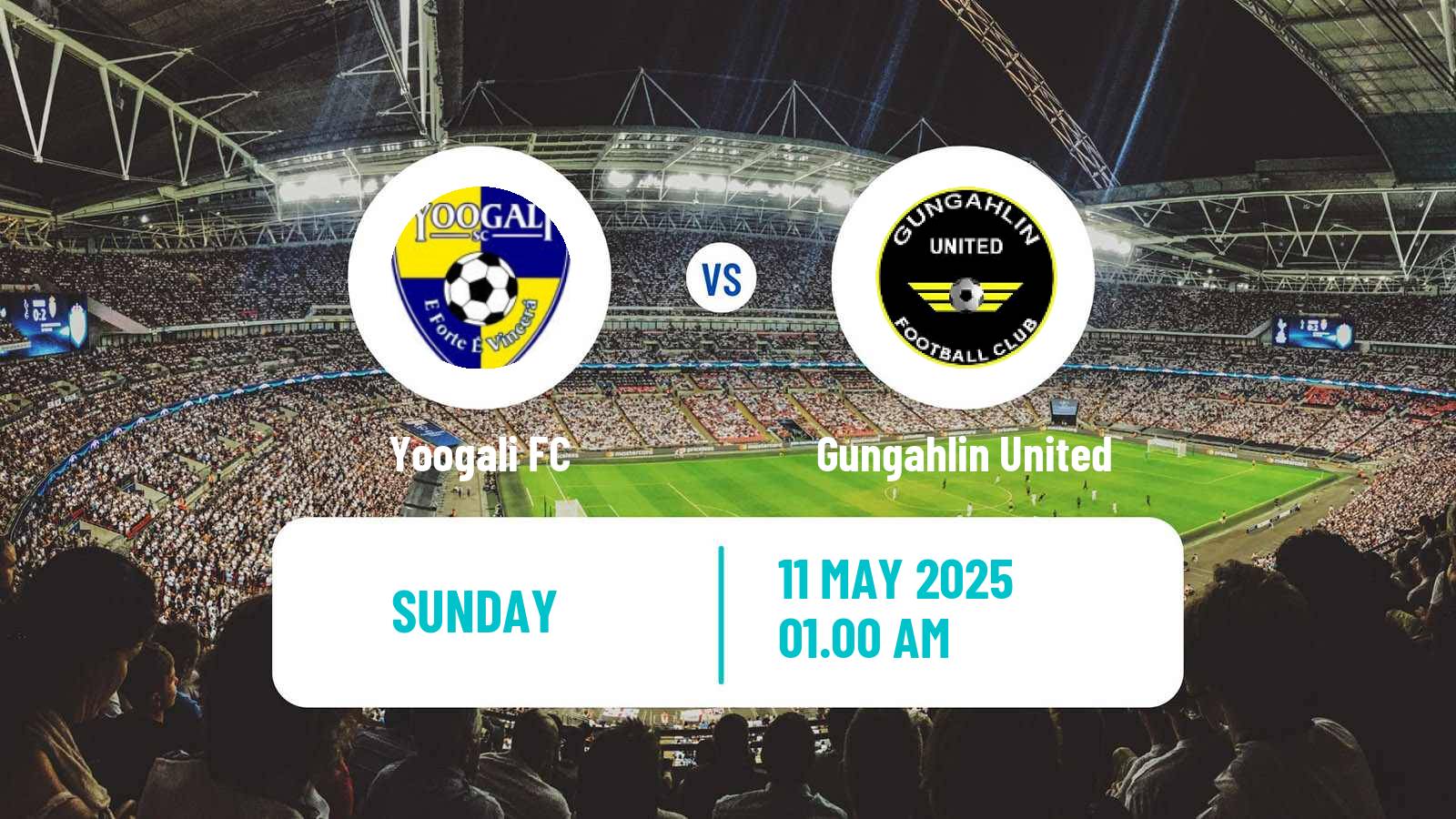 Soccer Australian NPL ACT Yoogali - Gungahlin United