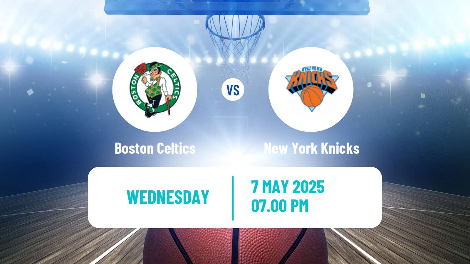 Basketball NBA Boston Celtics - New York Knicks