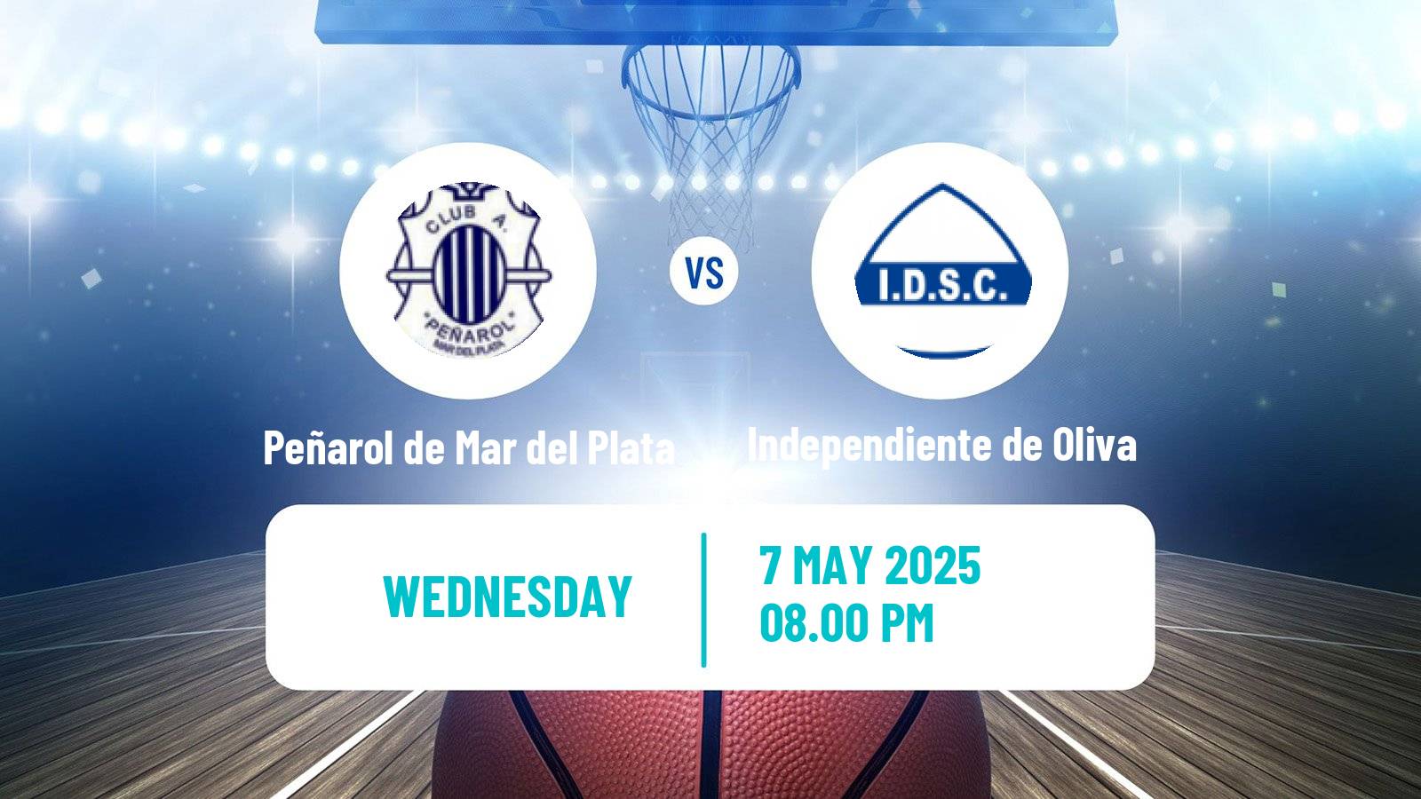 Basketball Argentinian LNB Peñarol de Mar del Plata - Independiente de Oliva