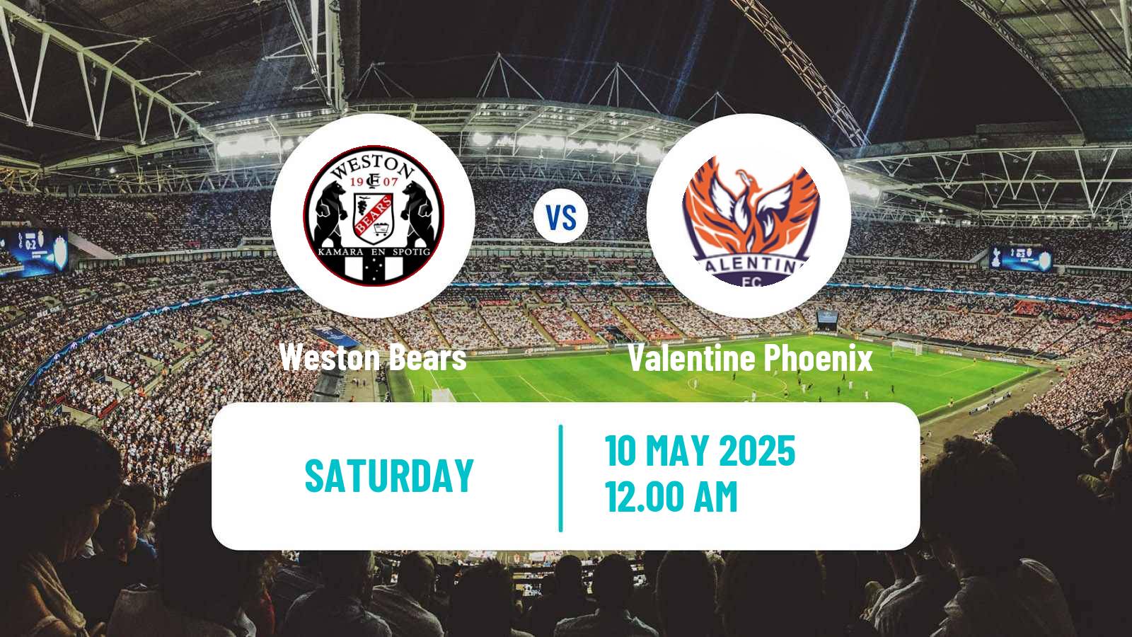 Soccer Australian NPL Northern NSW Weston Bears - Valentine Phoenix