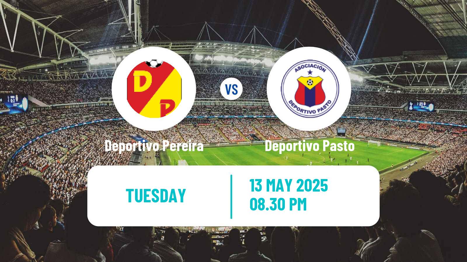 Soccer Colombian Primera A Deportivo Pereira - Deportivo Pasto