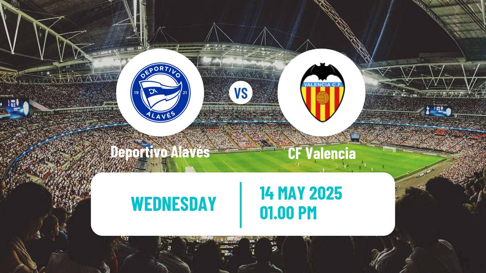 Soccer Spanish LaLiga Deportivo Alavés - Valencia