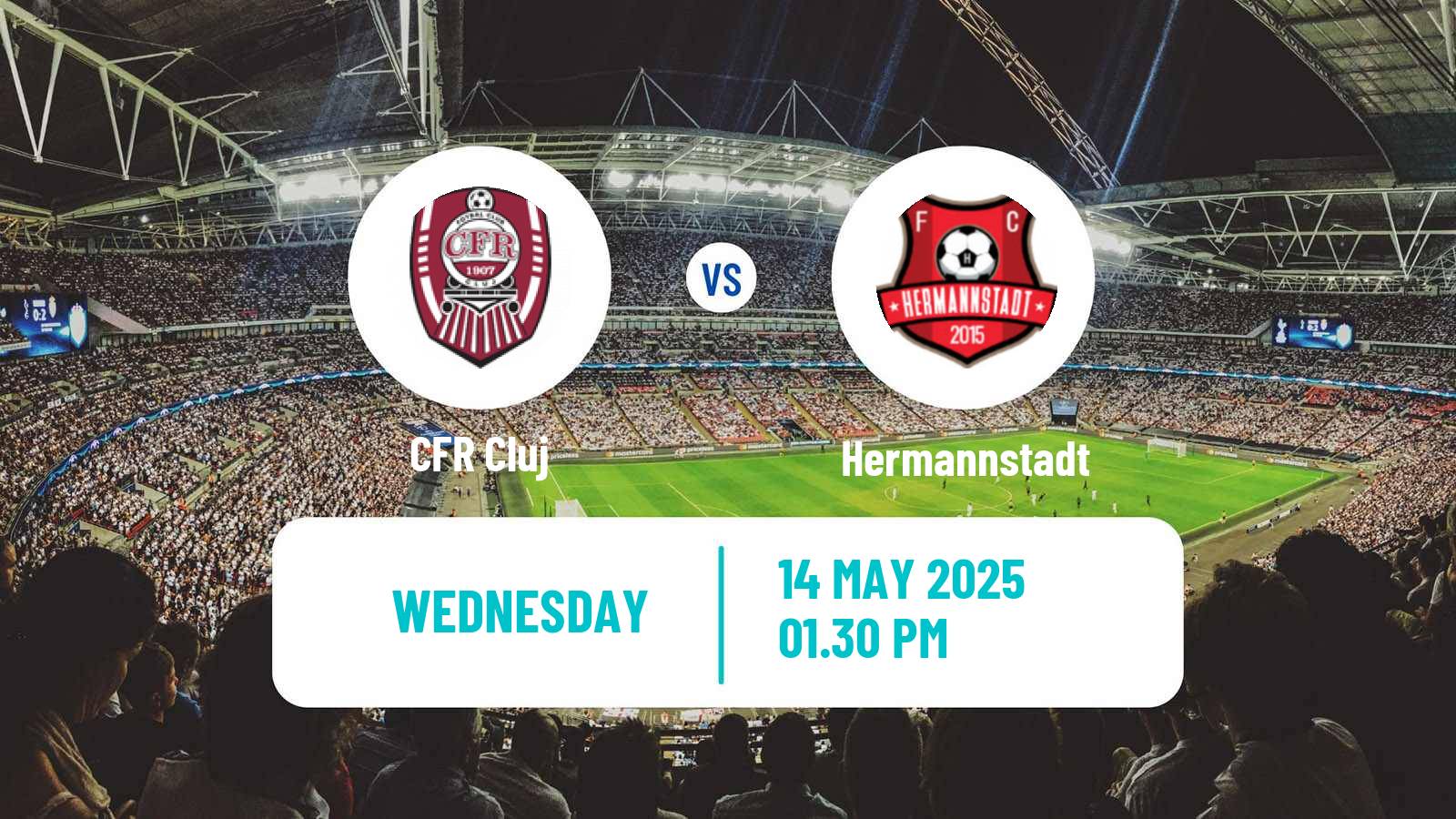 Soccer Romanian Cup CFR Cluj - Hermannstadt