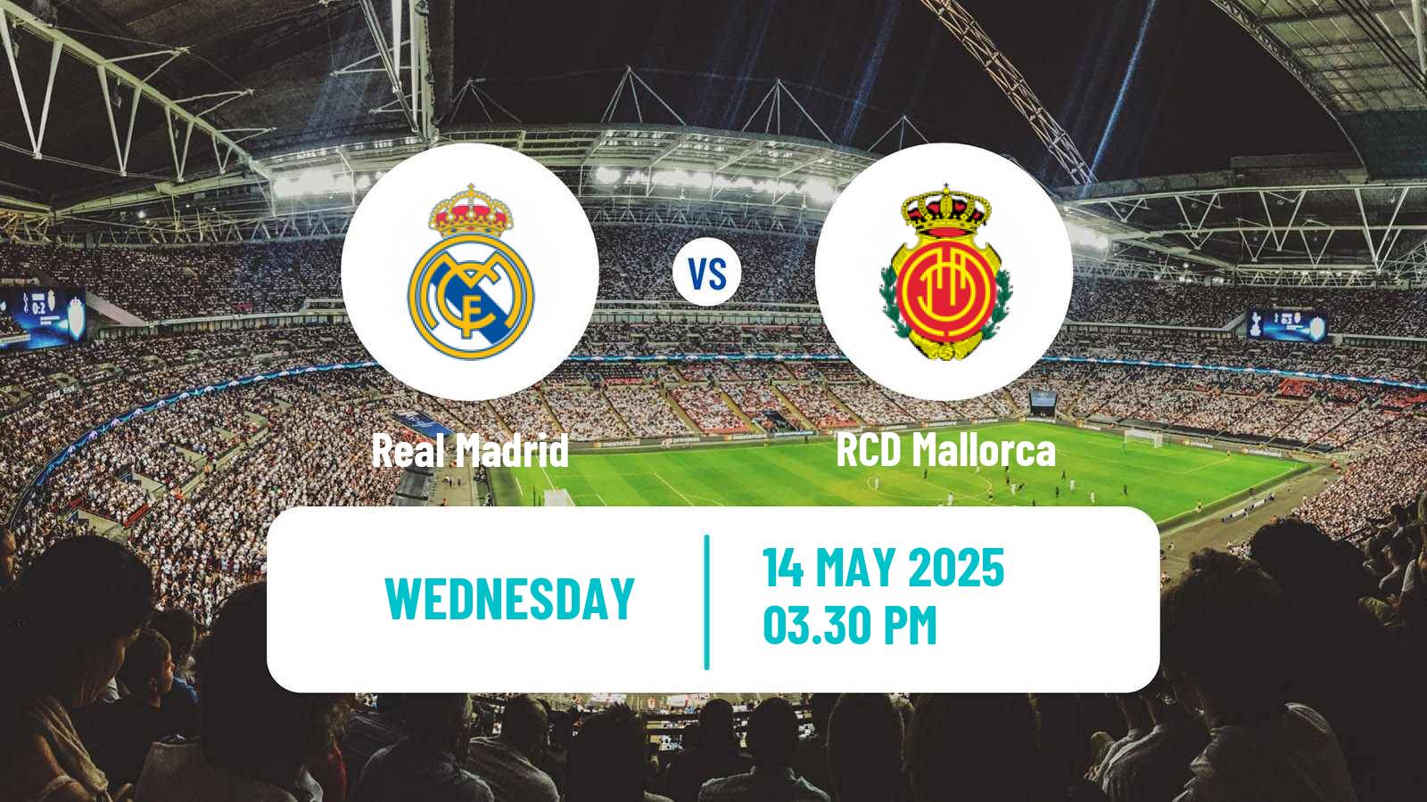 Soccer Spanish LaLiga Real Madrid - Mallorca