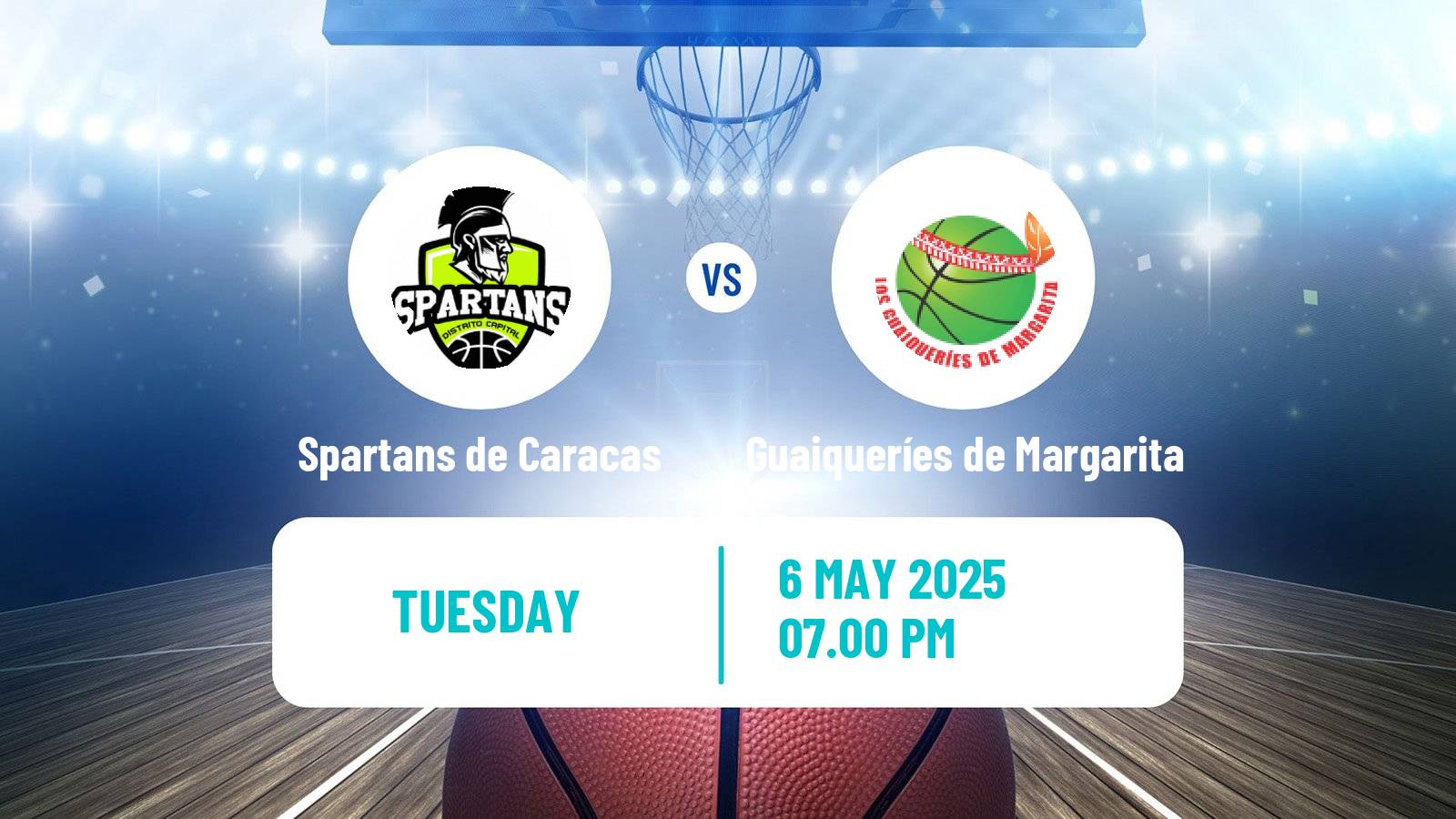 Basketball Venezuelan Superliga Basketball Spartans de Caracas - Guaiqueríes de Margarita