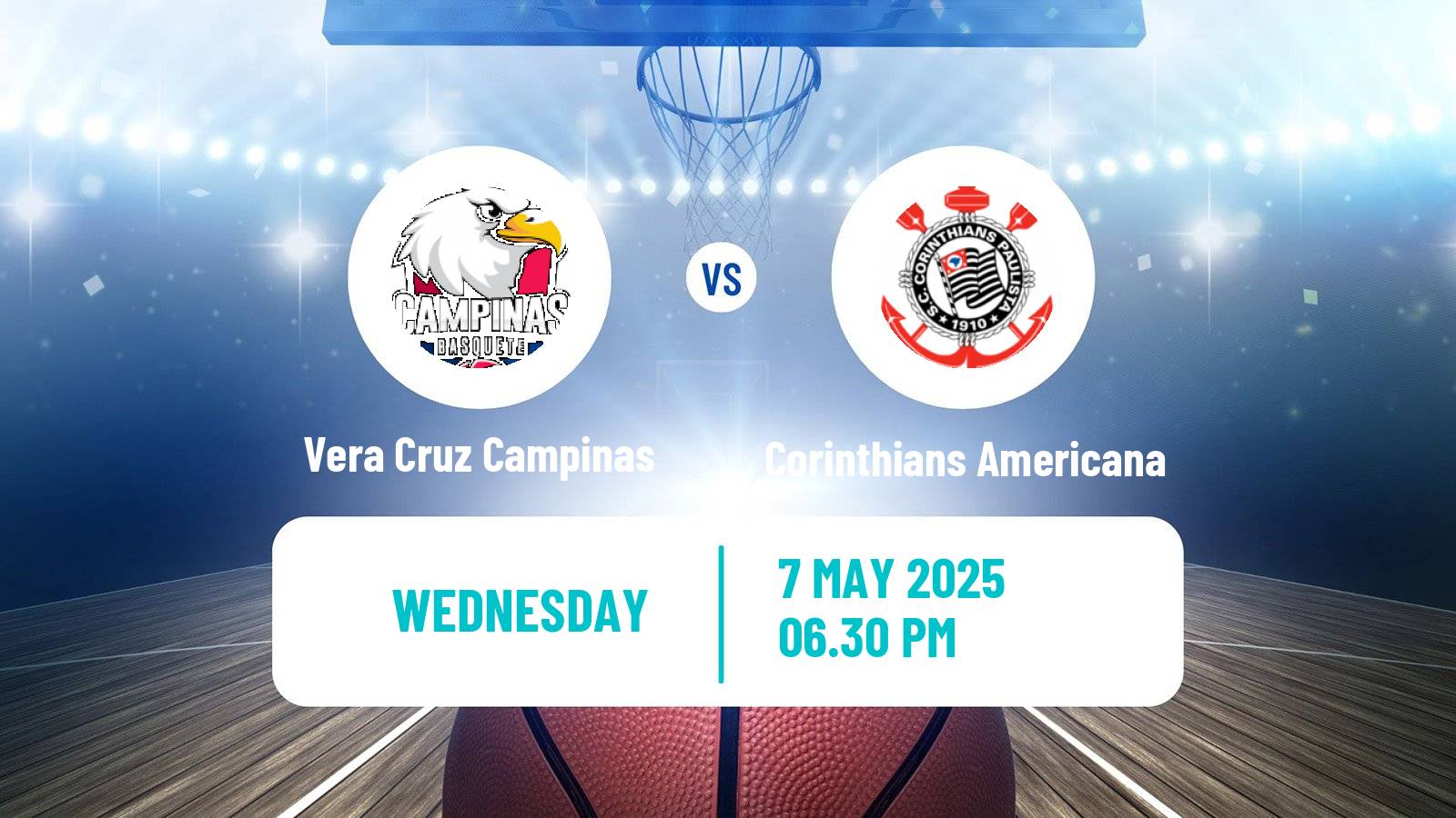 Basketball Brazilian LBF Women Vera Cruz Campinas - Corinthians Americana