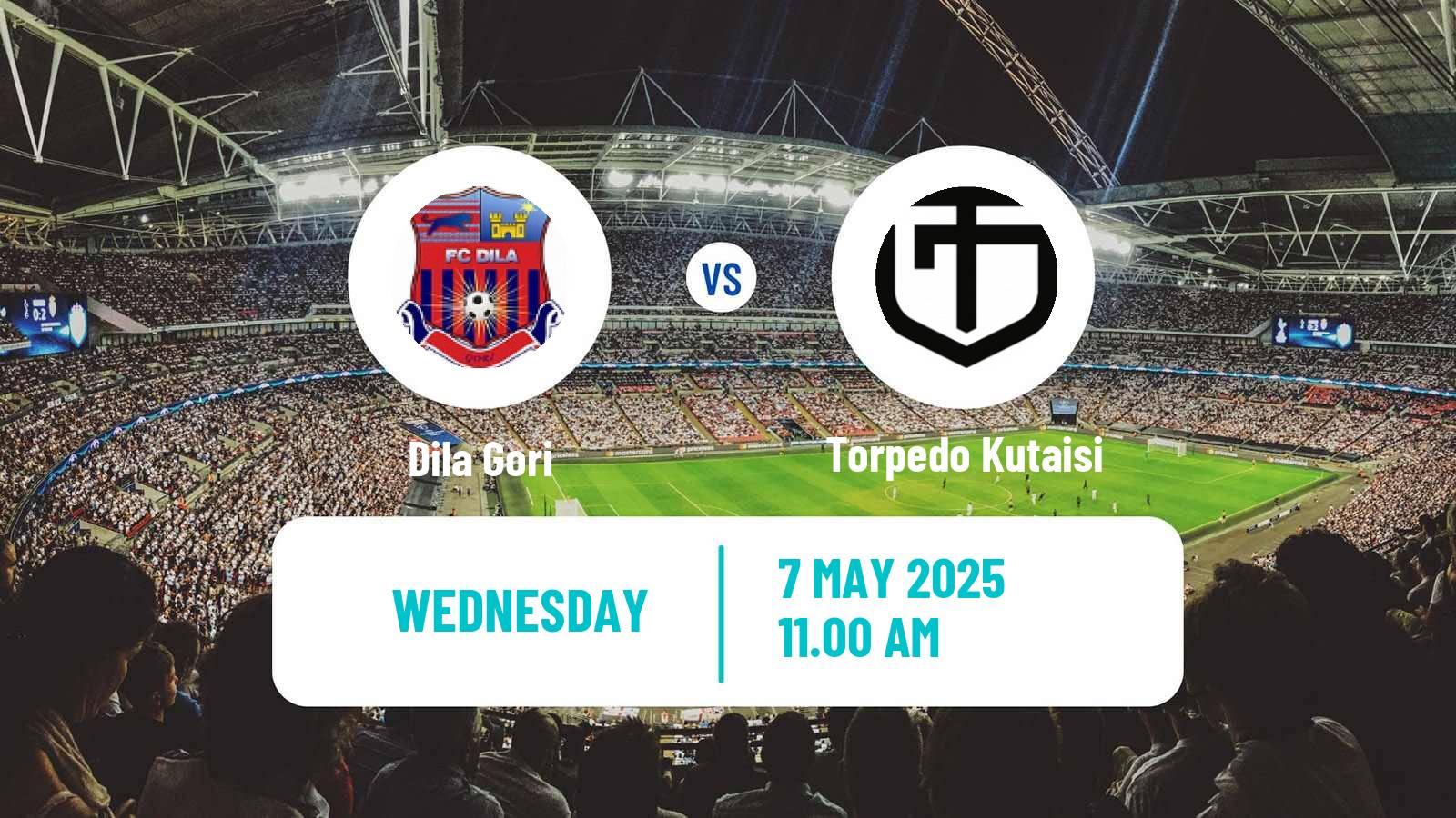 Soccer Georgian Erovnuli Liga Dila Gori - Torpedo Kutaisi