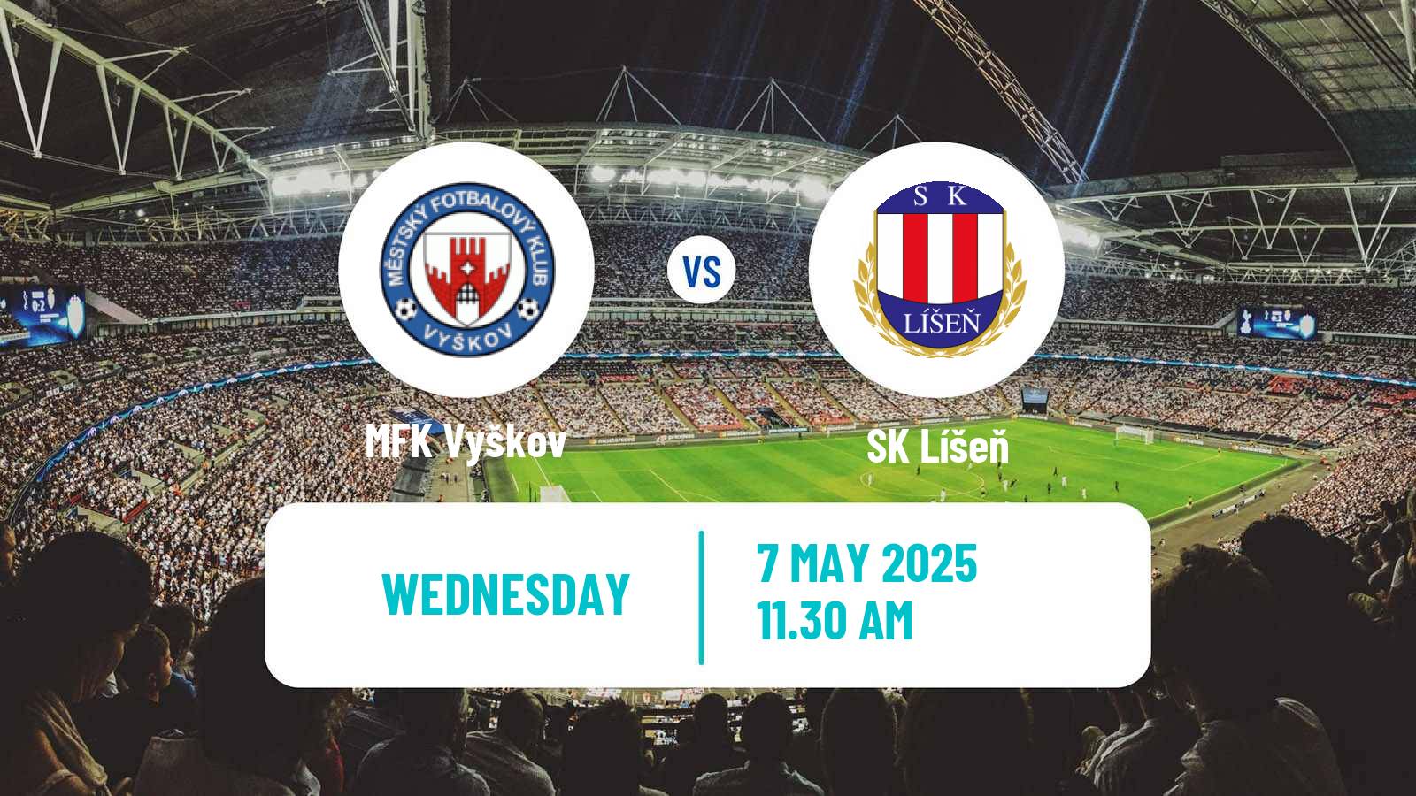 Soccer Czech Division 2 Vyškov - Líšeň