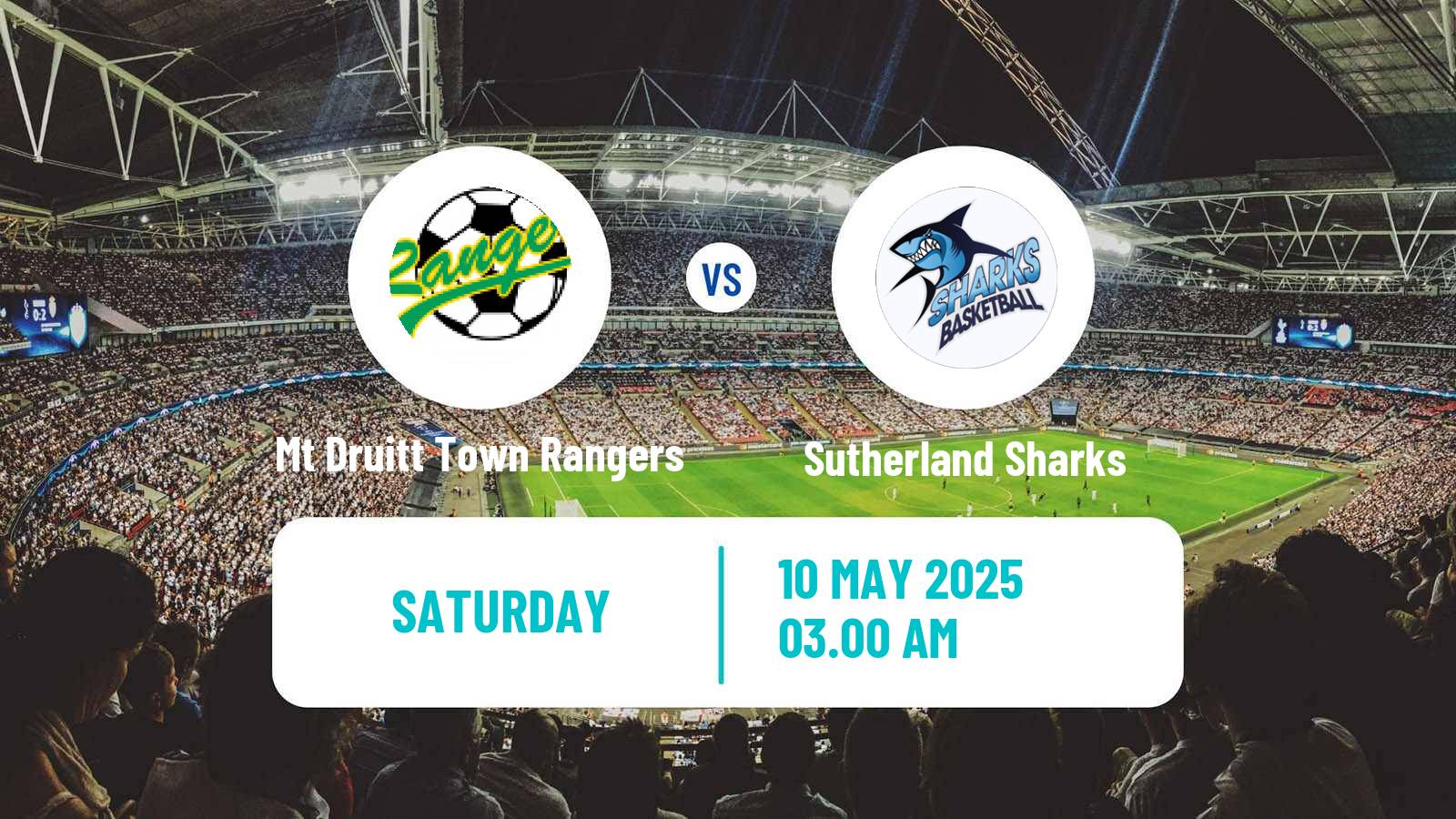 Soccer Australian NPL NSW Mt Druitt Town Rangers - Sutherland Sharks