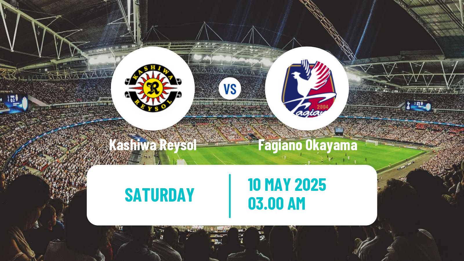 Soccer Japan J1 League Kashiwa Reysol - Fagiano Okayama