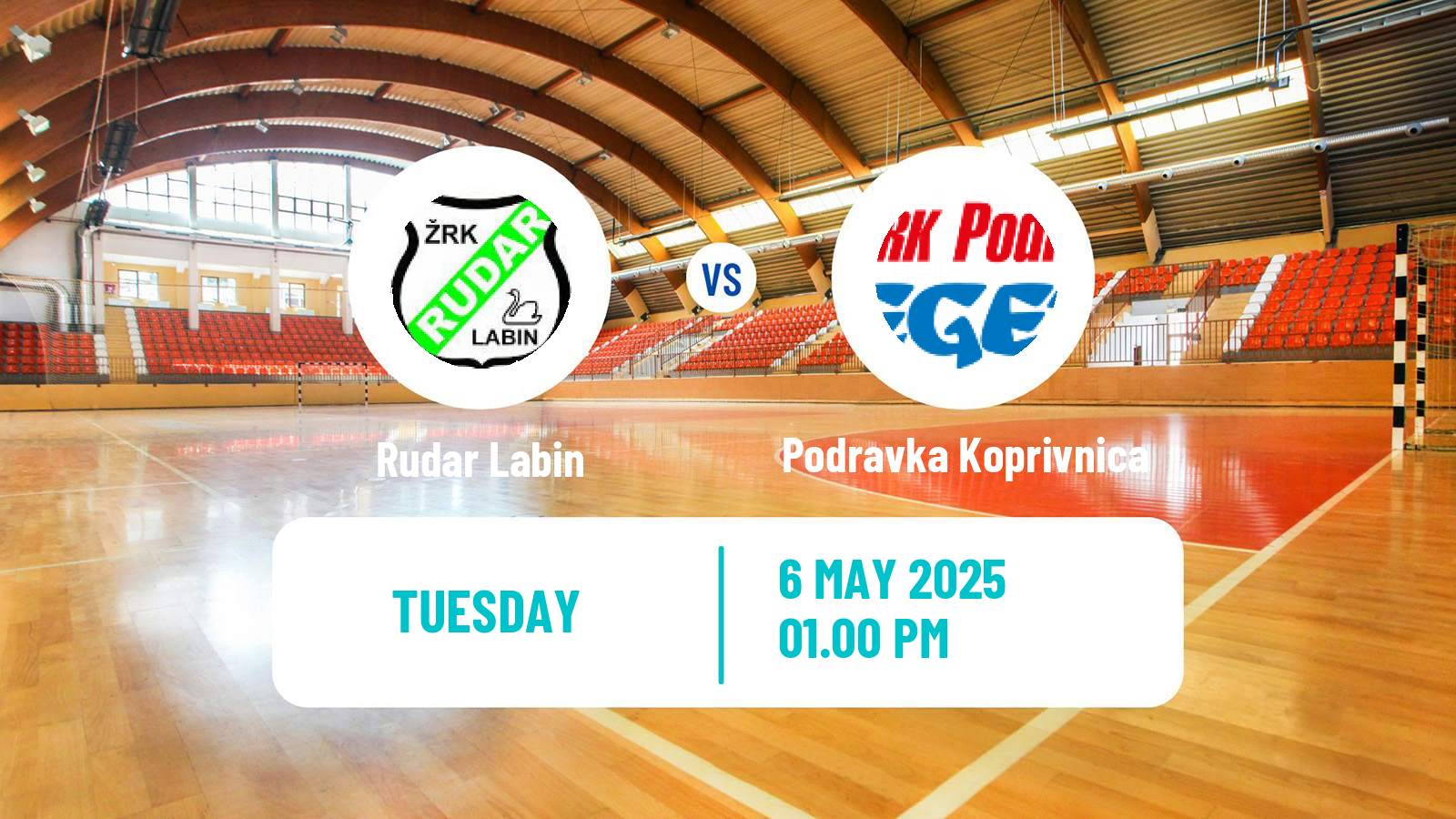 Handball Croatian 1 HRL Handball Women Rudar Labin - Podravka Koprivnica