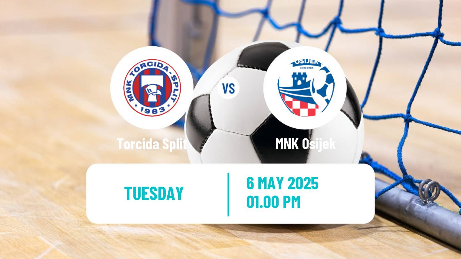 Futsal Croatian 1 HMNL Torcida Split - Osijek