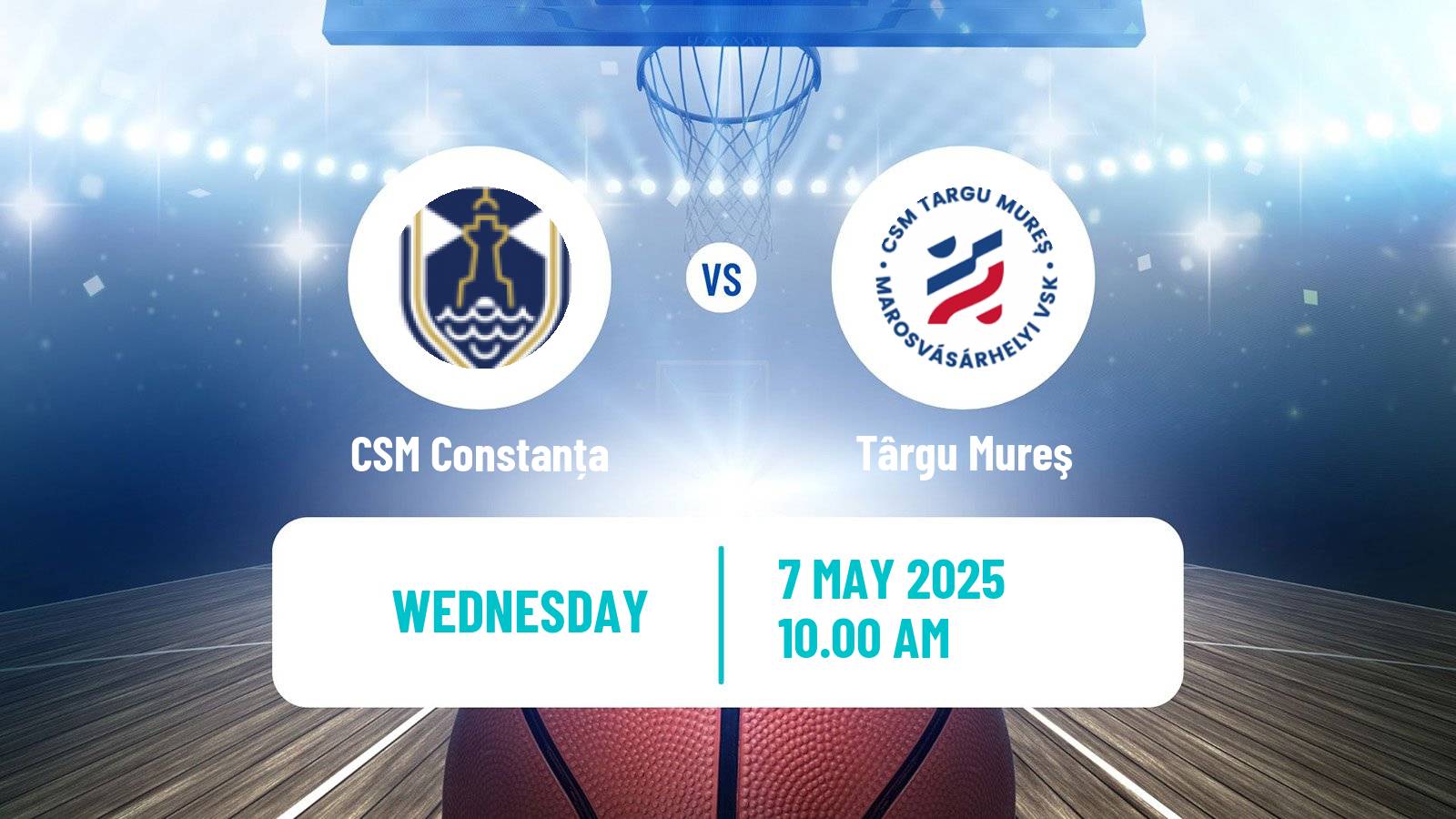 Basketball Romanian Divizia A Basketball CSM Constanța - Târgu Mureş