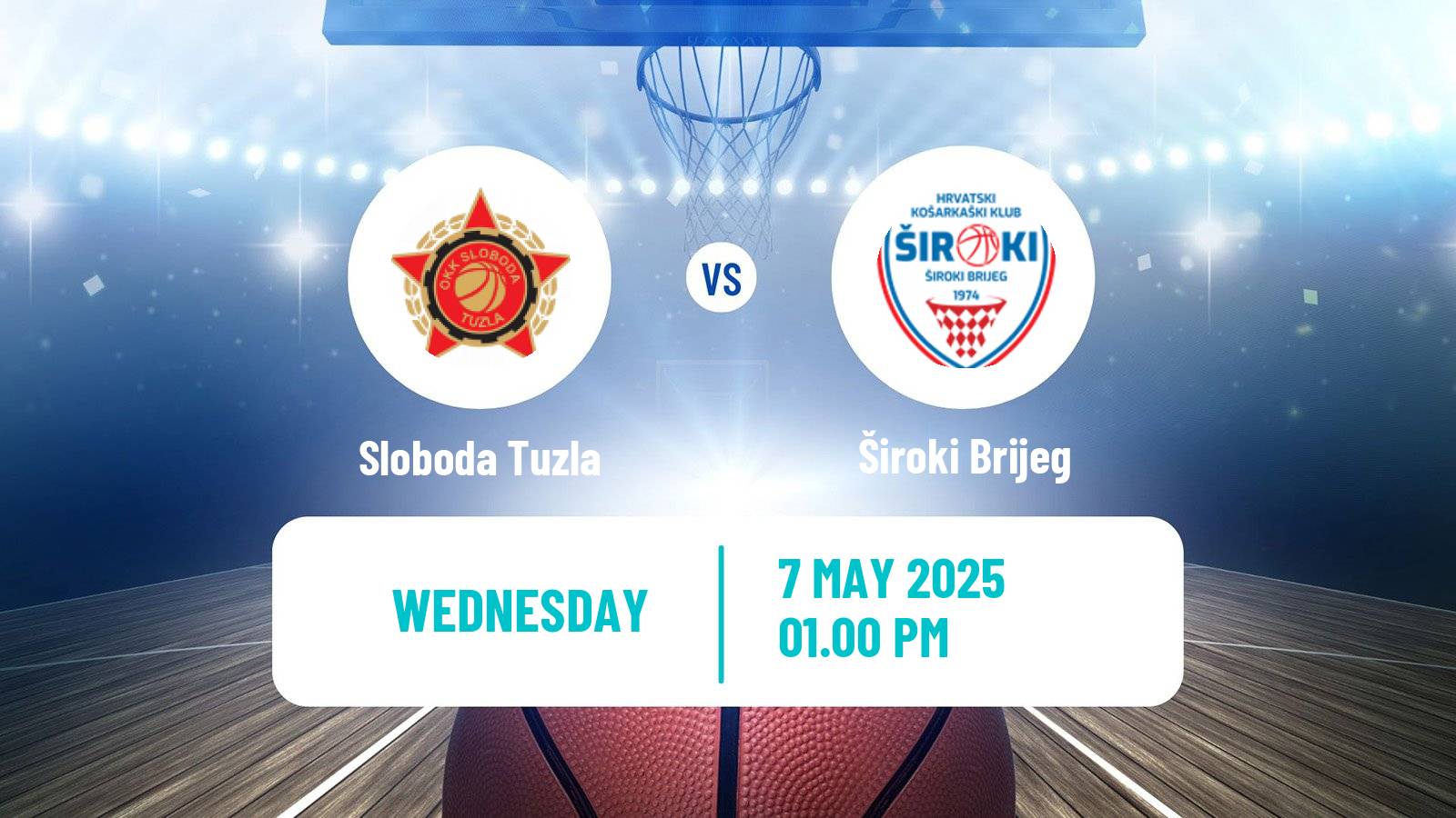 Basketball Bosnian Prvenstvo Basketball Sloboda Tuzla - Široki Brijeg