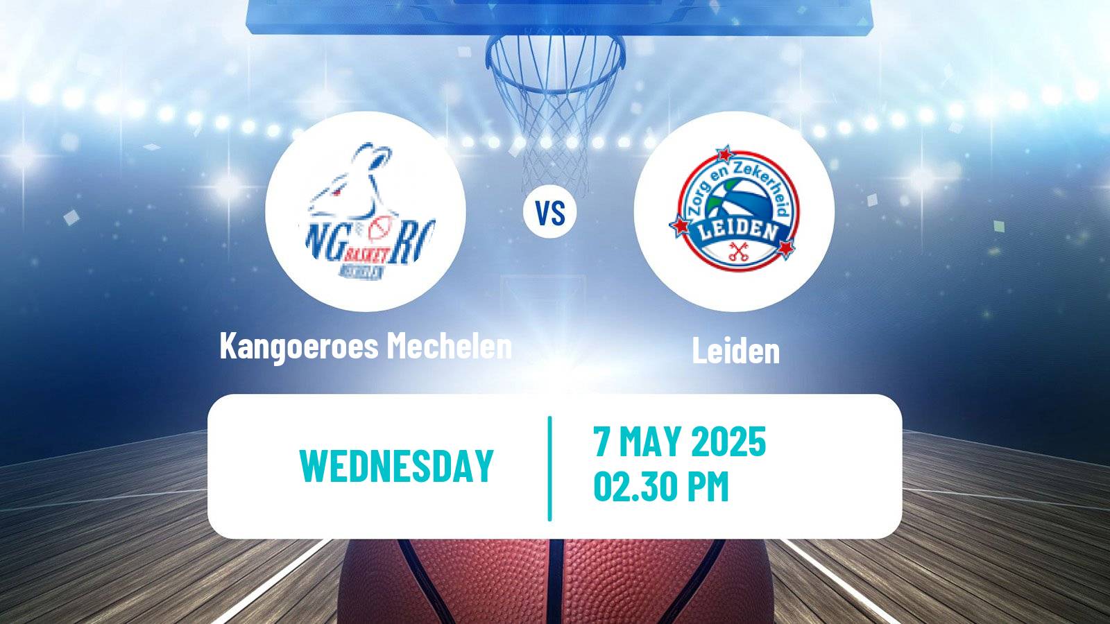 Basketball BNXT League Kangoeroes Mechelen - Leiden