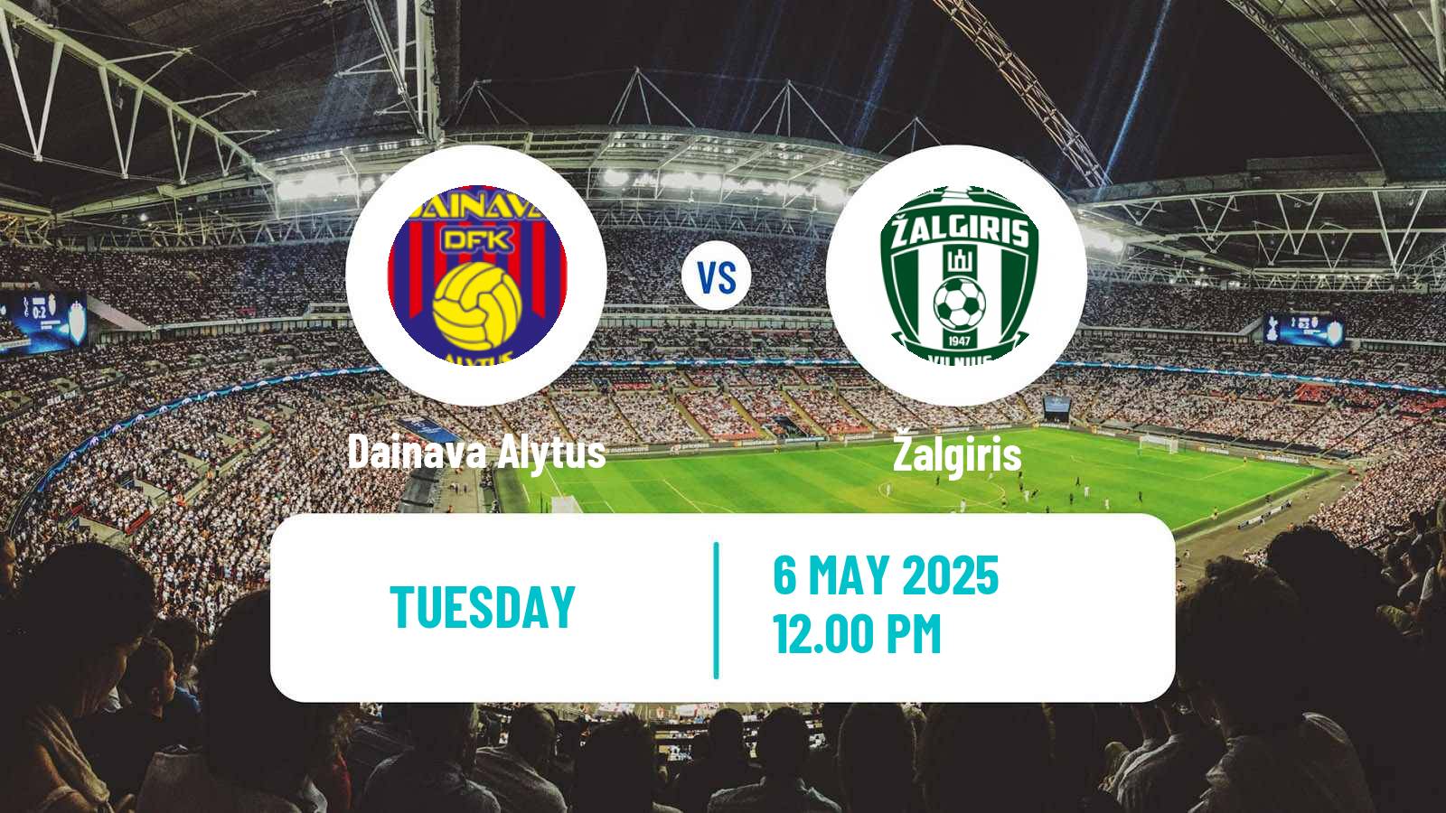 Soccer Lithuanian Cup Dainava Alytus - Žalgiris