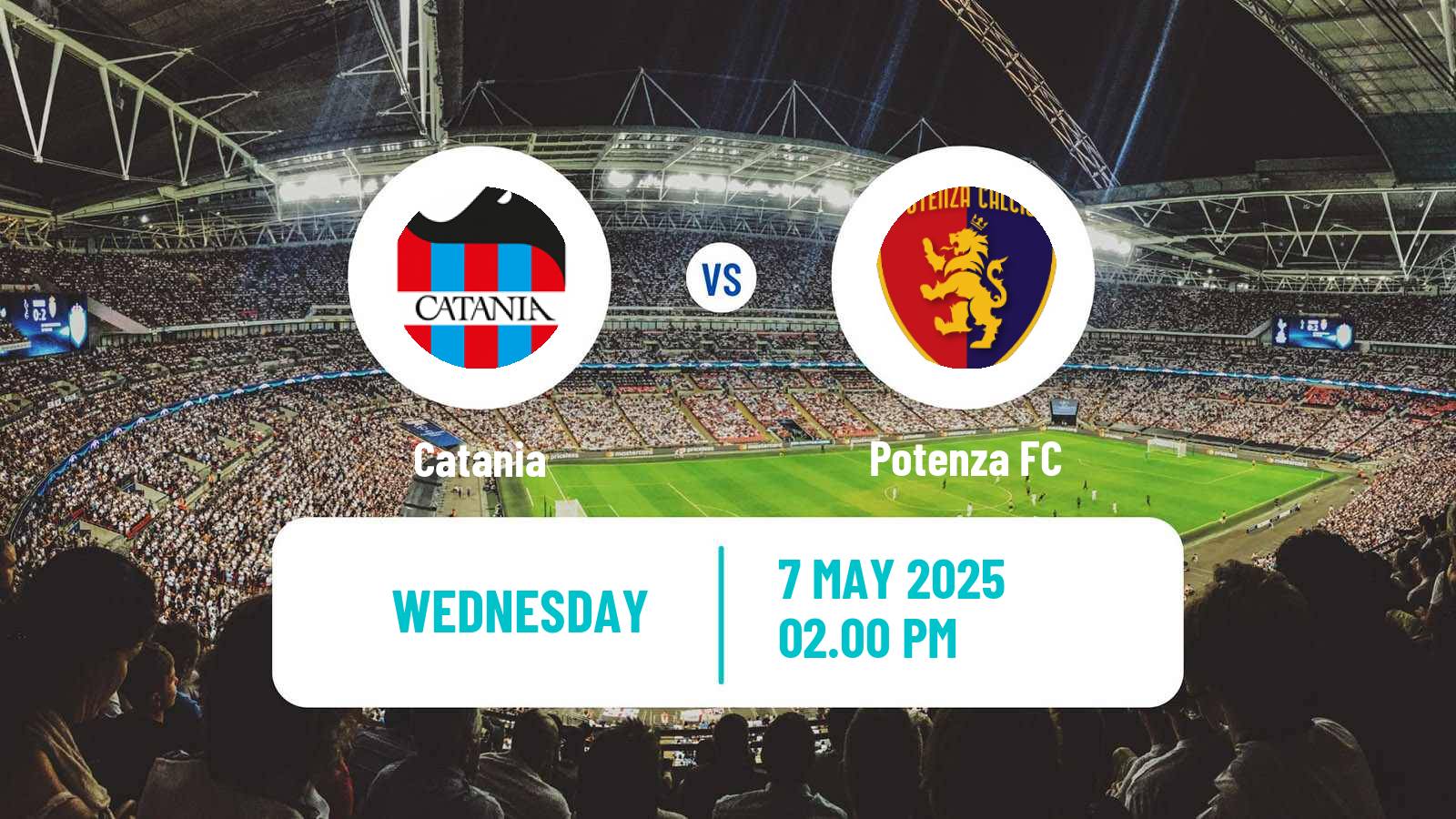 Soccer Italian Serie C Group A Catania - Potenza