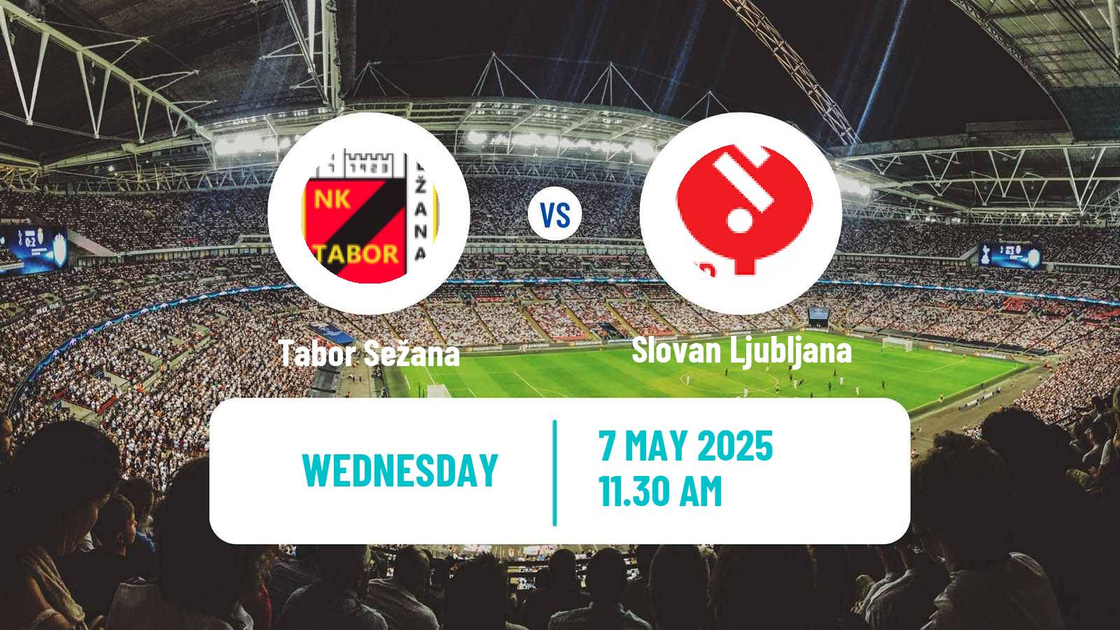 Soccer Slovenian 2 SNL Tabor Sežana - Slovan Ljubljana
