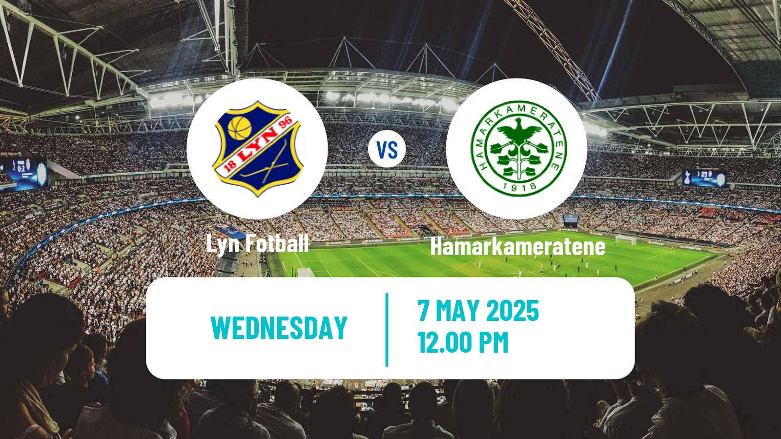 Soccer Norwegian NM Cup Lyn - Hamarkameratene