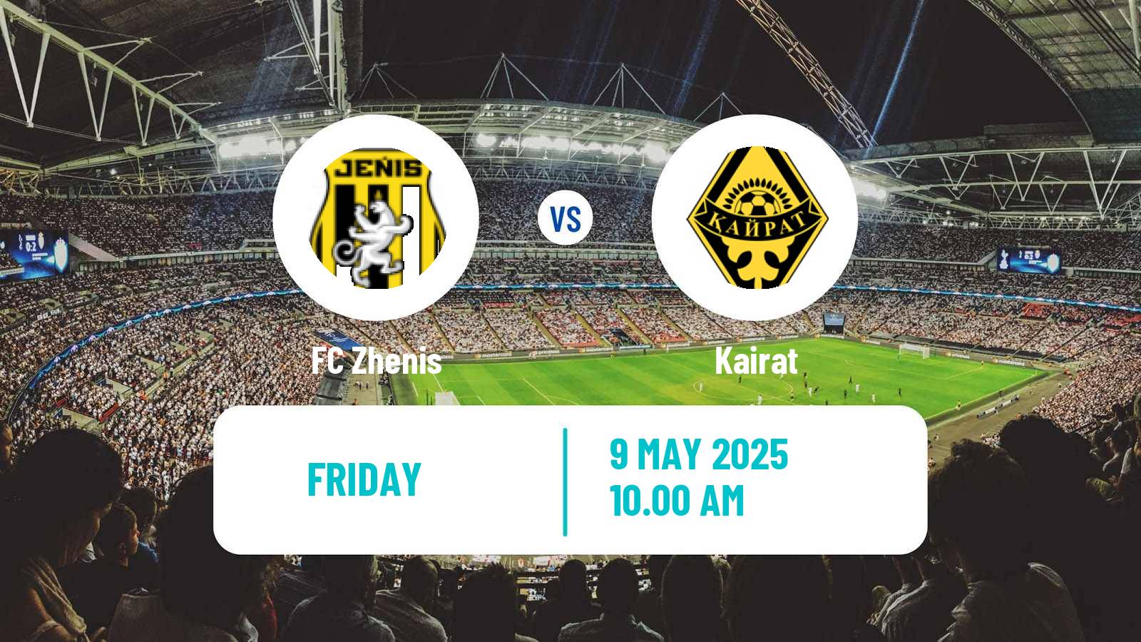 Soccer Kazakh Premier League Zhenis - Kairat