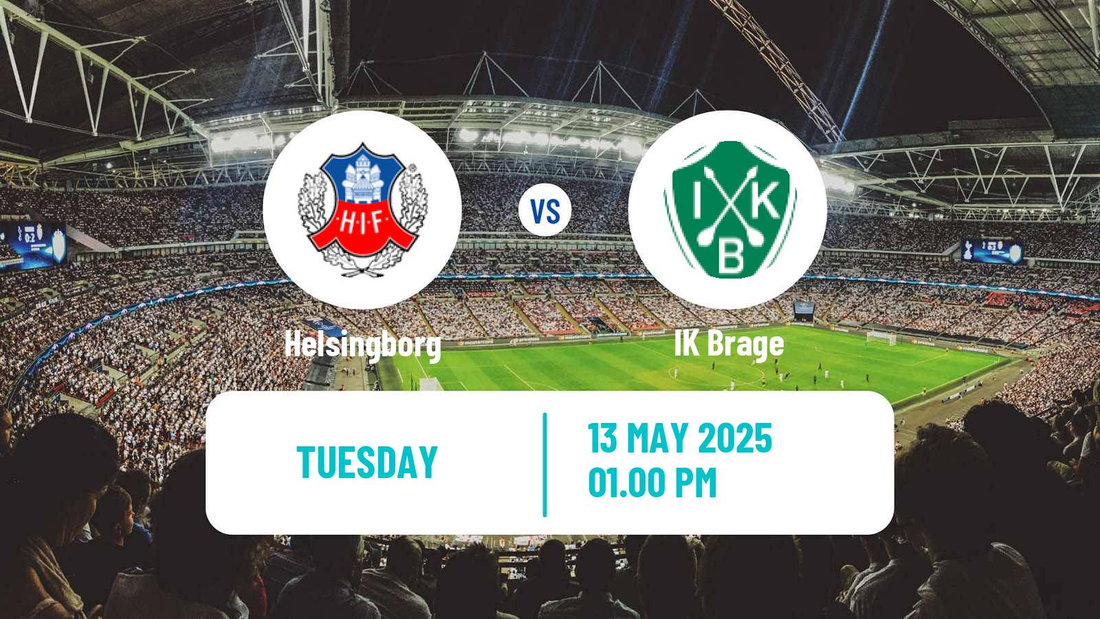 Soccer Swedish Superettan Helsingborg - Brage