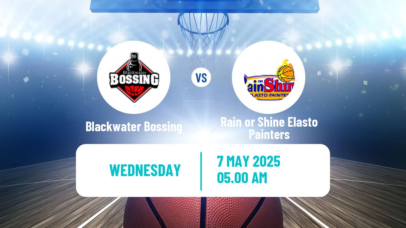 Basketball Philippines Cup Blackwater Bossing - Rain or Shine Elasto Painters