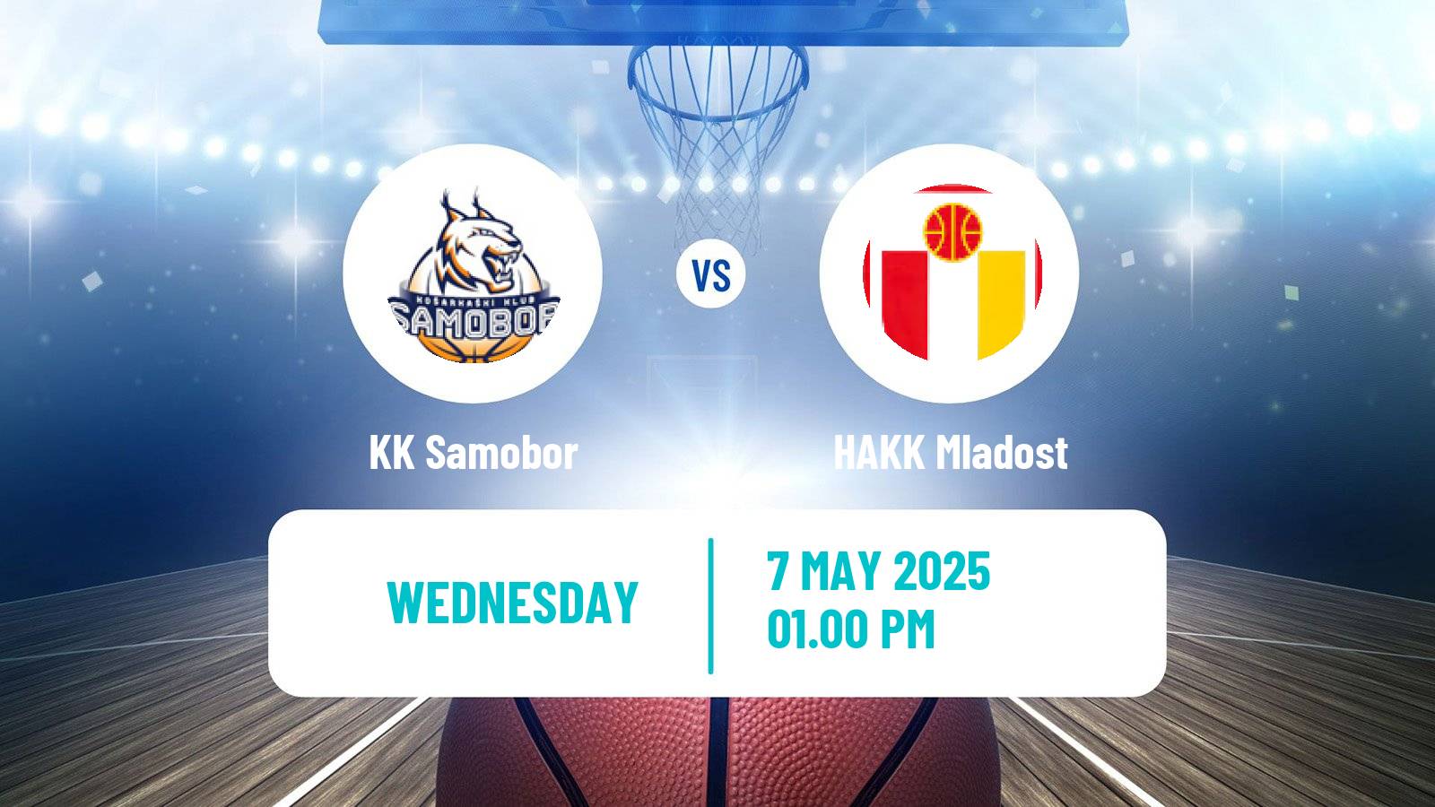 Basketball Croatian Prva Liga Basketball Samobor - Mladost