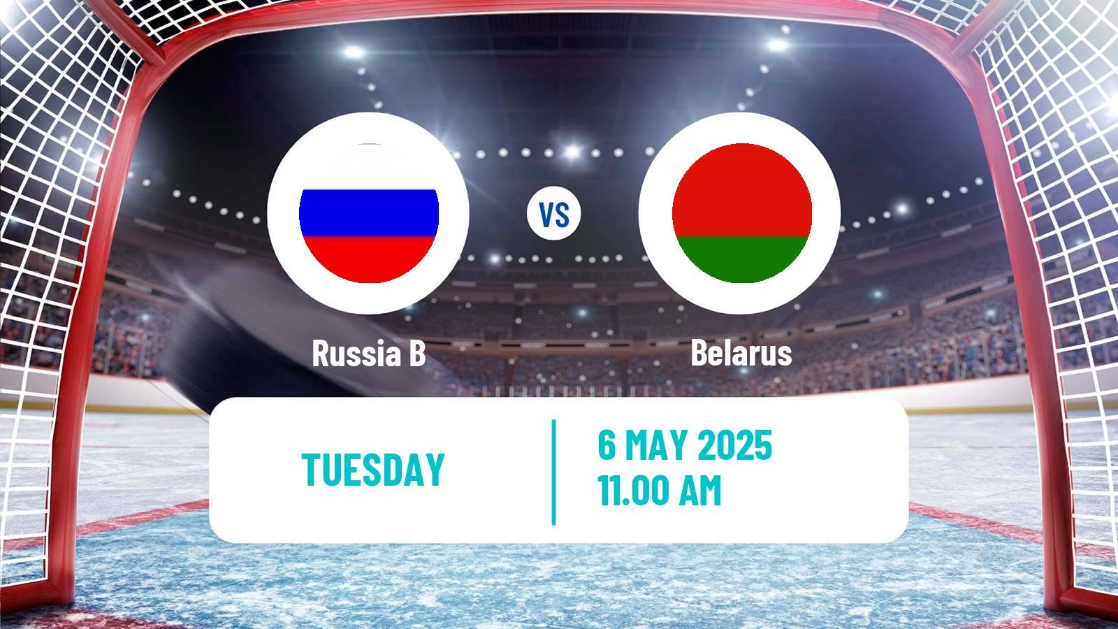 Hockey Friendly International Ice Hockey Russia B - Belarus