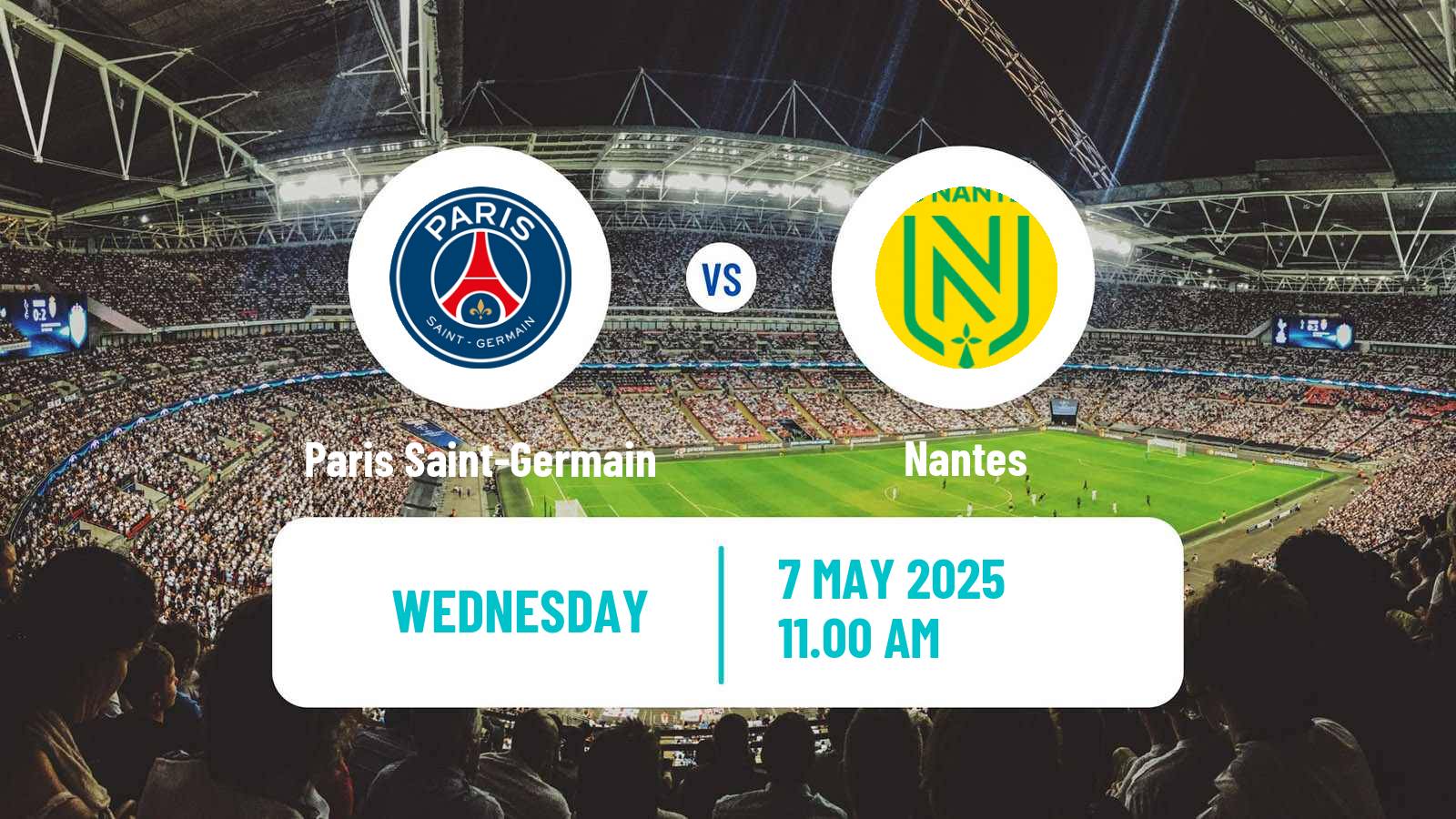 Soccer French Division 1 Women Paris Saint-Germain - Nantes