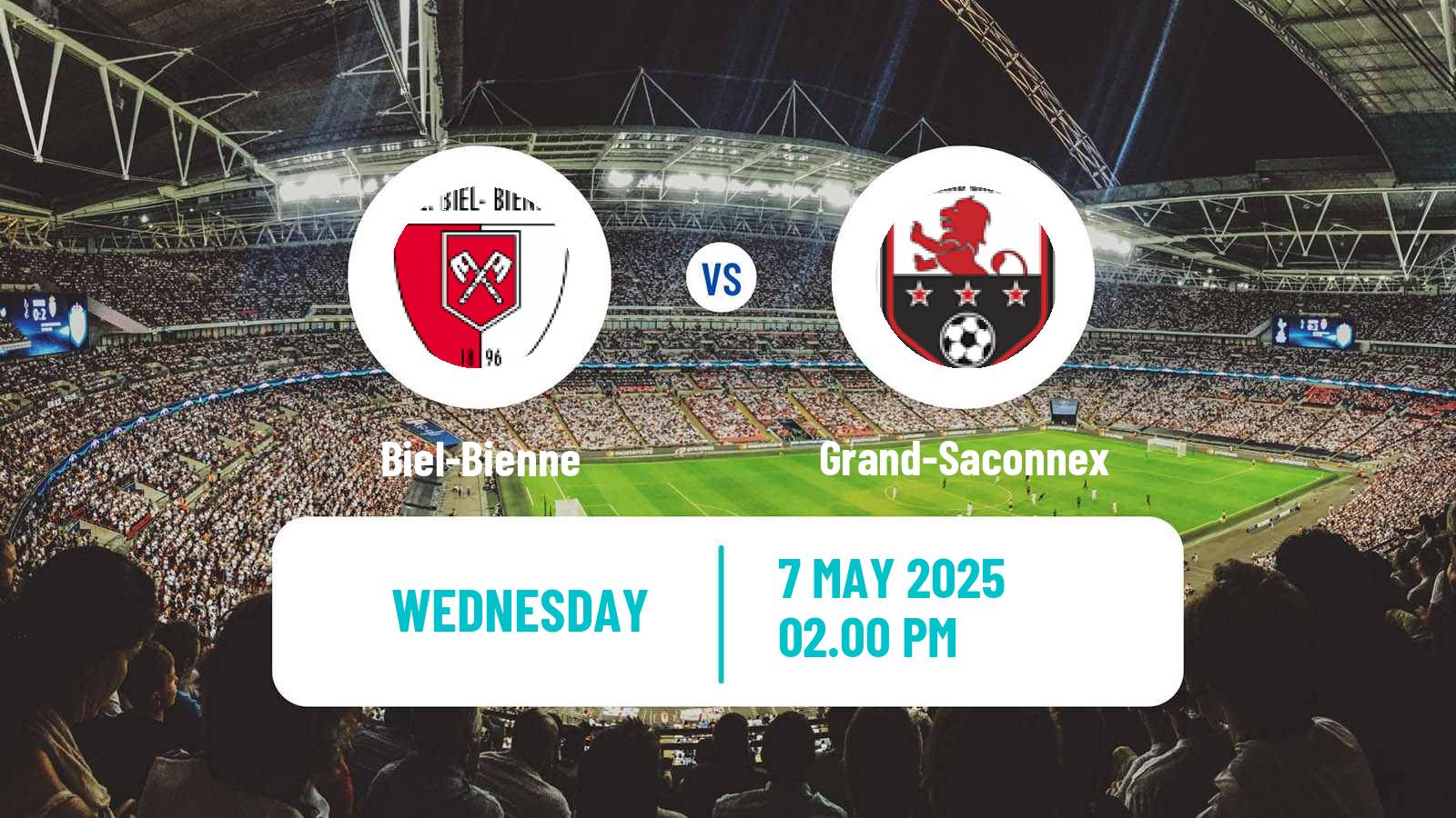 Soccer Swiss Promotion League Biel-Bienne - Grand-Saconnex
