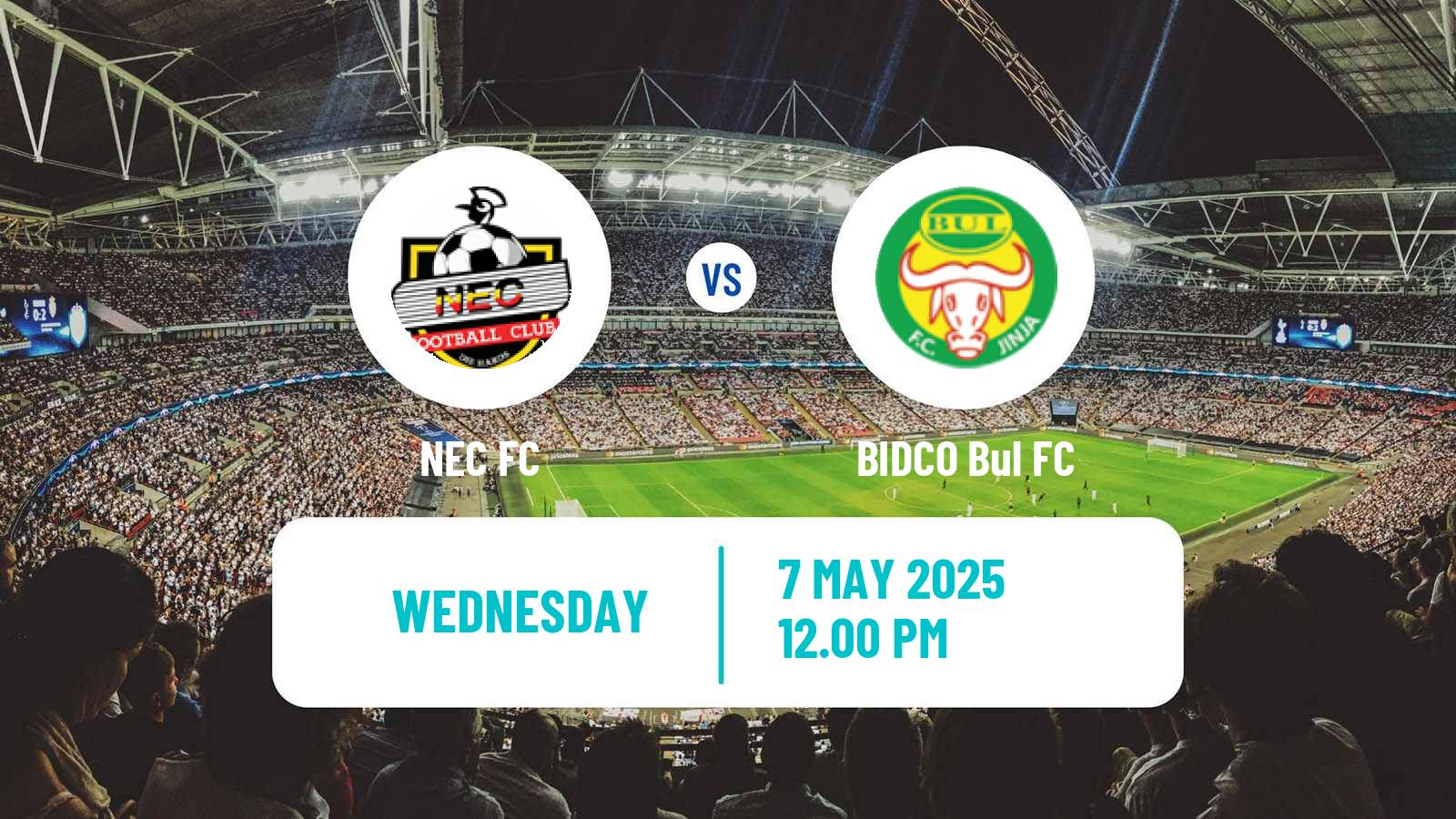 Soccer Ugandan Super League NEC FC - Bul