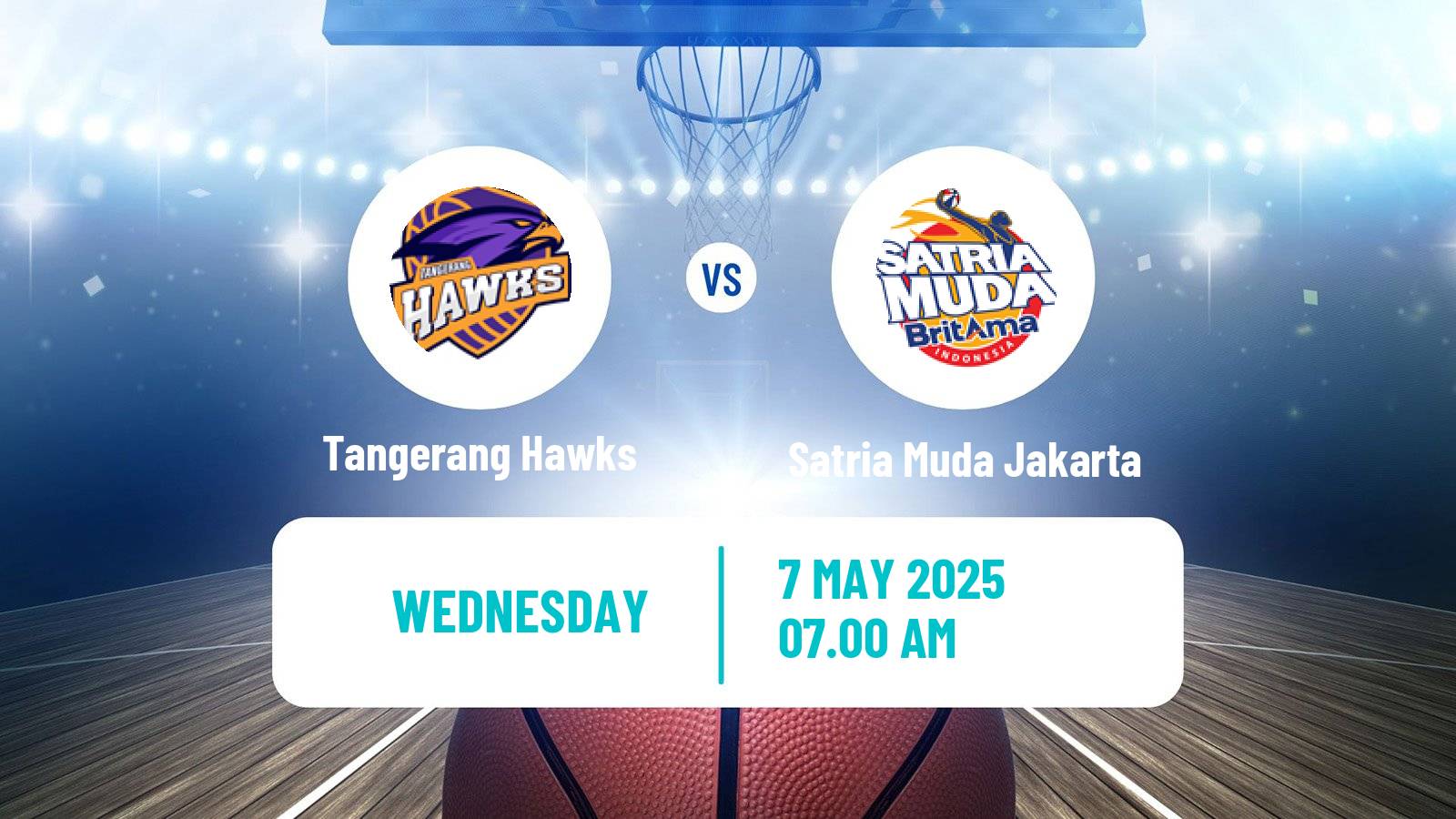 Basketball Indonesian IBL Tangerang Hawks - Satria Muda Jakarta