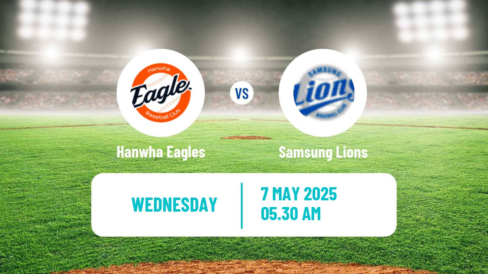Baseball KBO Hanwha Eagles - Samsung Lions