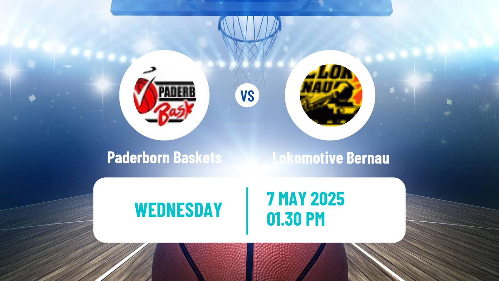 Basketball German Pro B Basketball Paderborn Baskets - Lokomotive Bernau