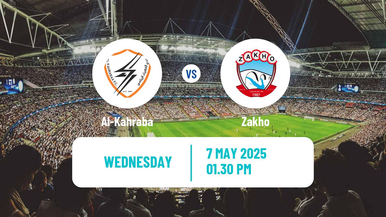 Soccer Iraqi Premier League Al-Kahraba - Zakho