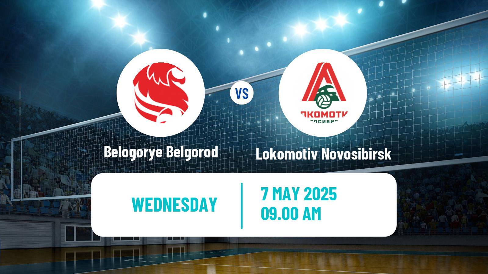 Volleyball Russian Cup Volleyball Belogorye Belgorod - Lokomotiv Novosibirsk