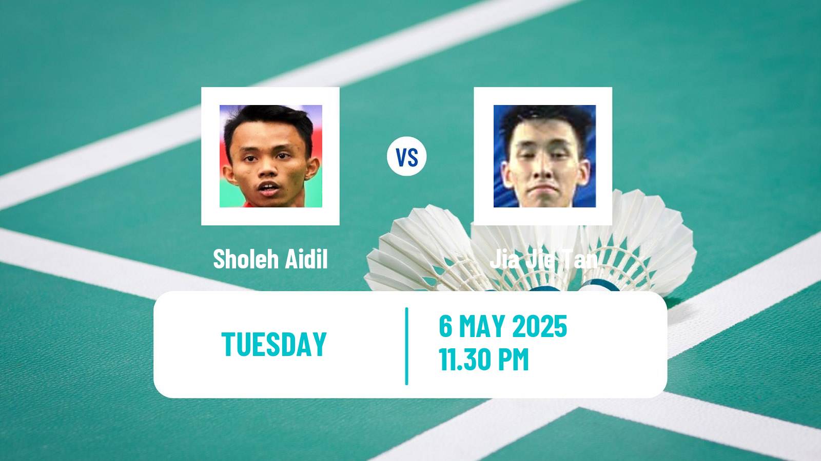Badminton BWF World Tour Taipei Open Men Sholeh Aidil - Jia Jie Tan