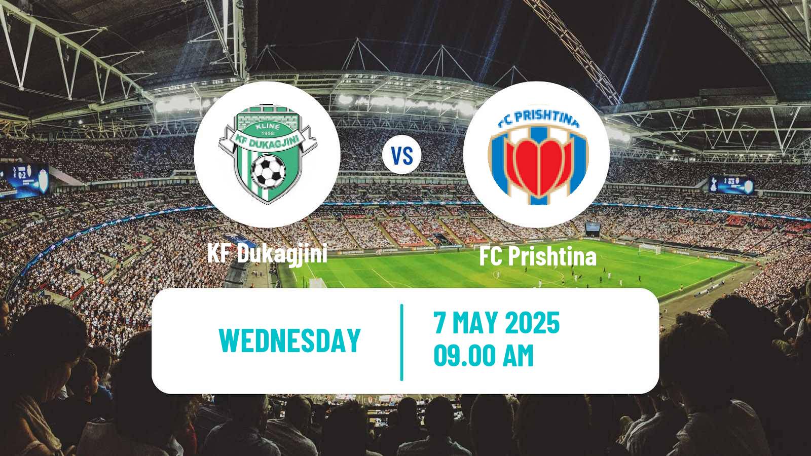 Soccer Kosovo Superliga Dukagjini - Prishtina