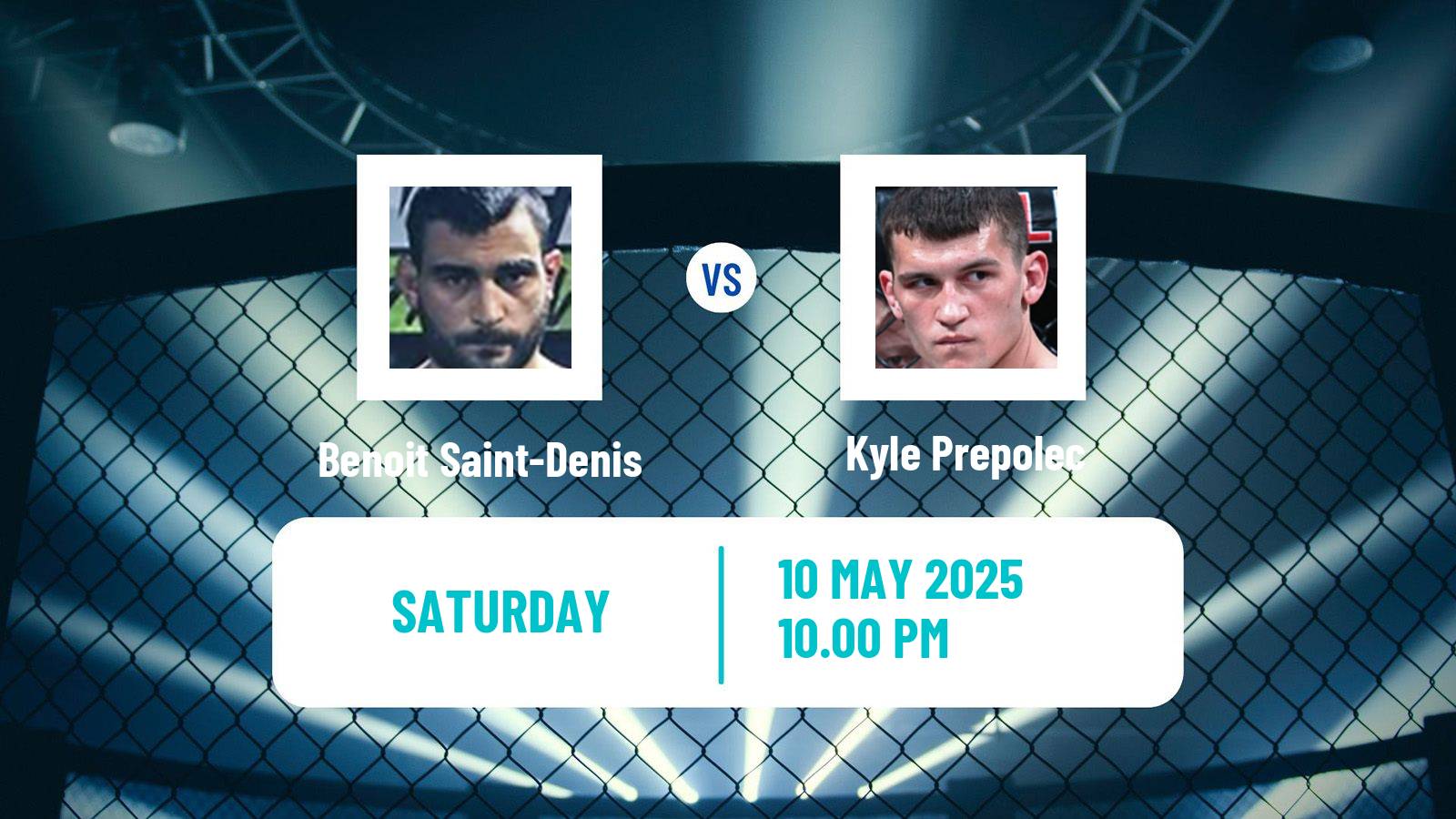 MMA Lightweight UFC Men Benoit Saint-Denis - Kyle Prepolec