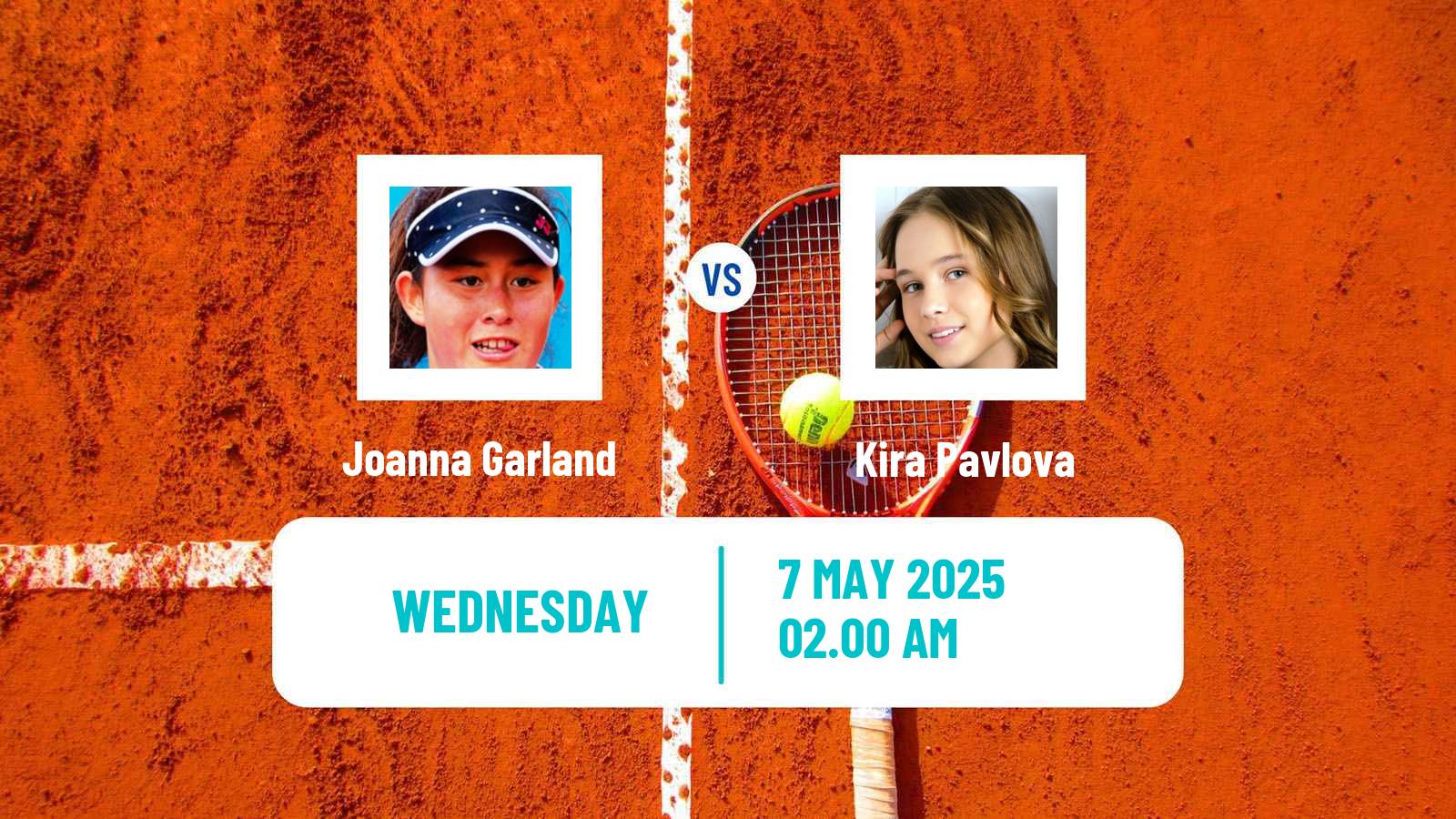 Tennis ITF W50 Lopota 2 Women 2025 Joanna Garland - Kira Pavlova