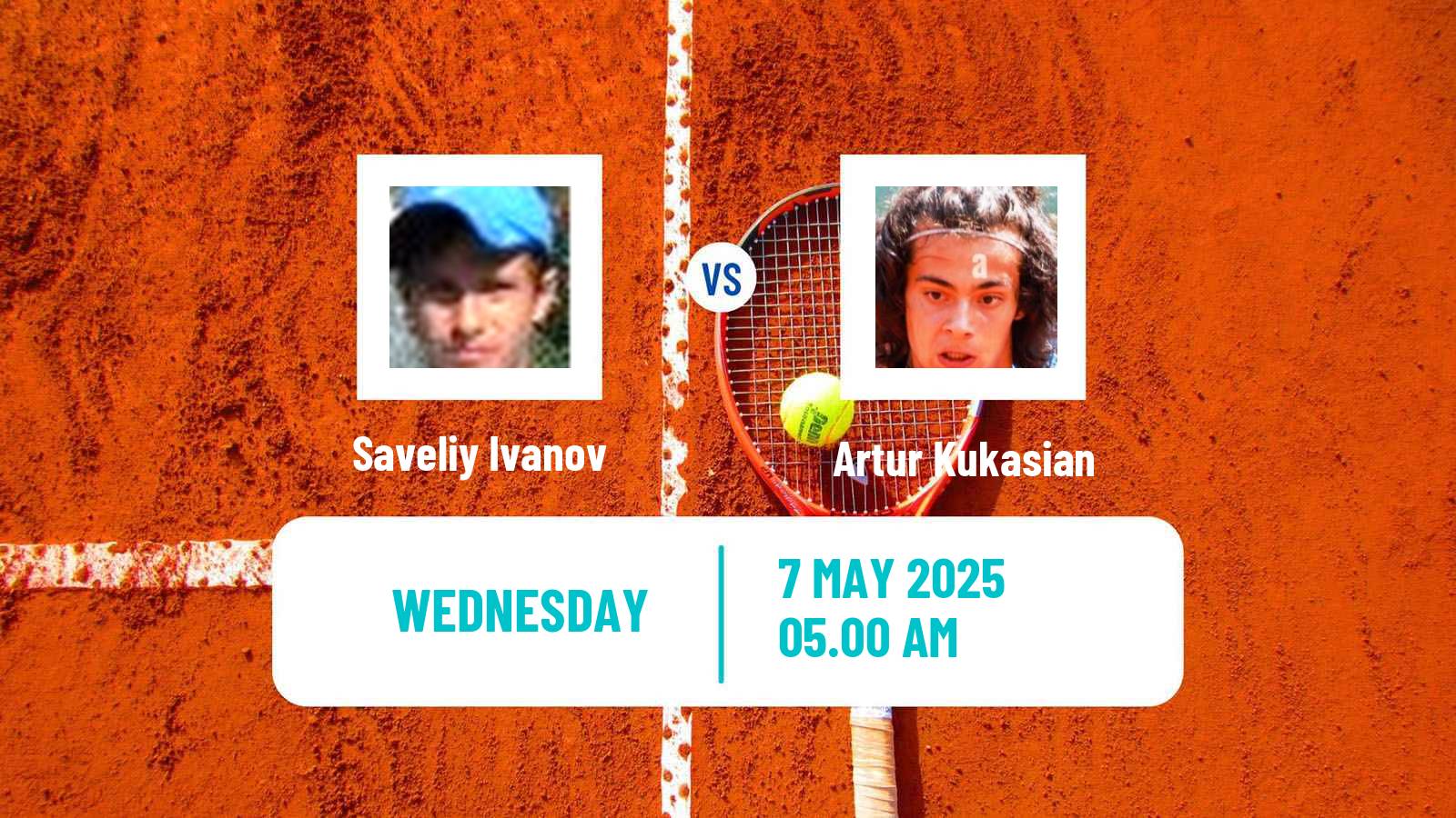 Tennis ITF M15 Tehran Men Saveliy Ivanov - Artur Kukasian
