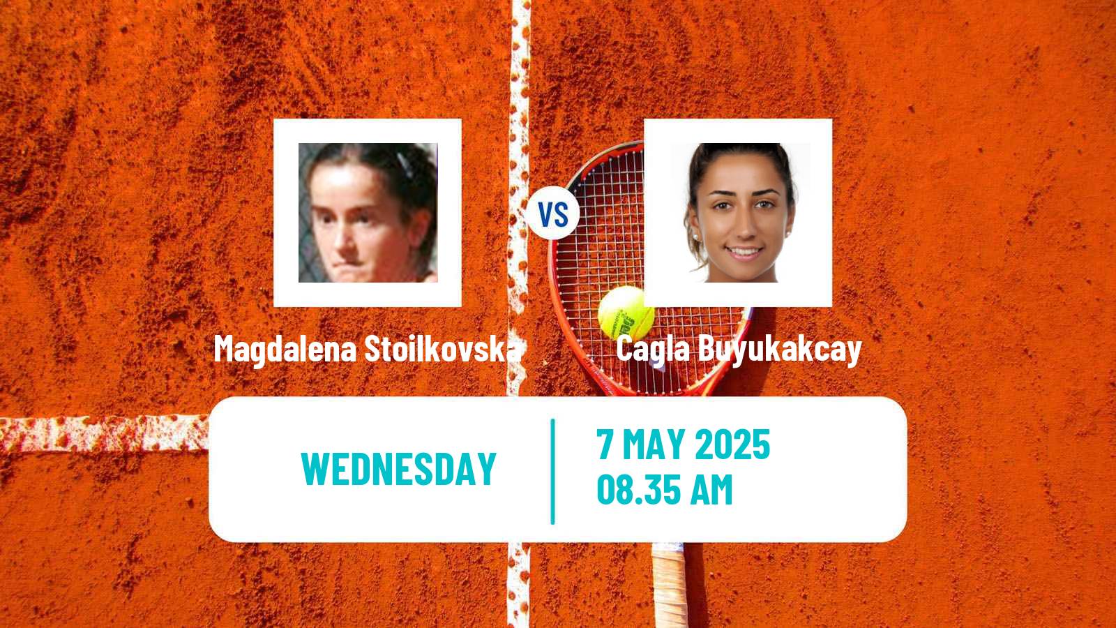 Tennis ITF W50 Lopota 2 Women 2025 Magdalena Stoilkovska - Cagla Buyukakcay