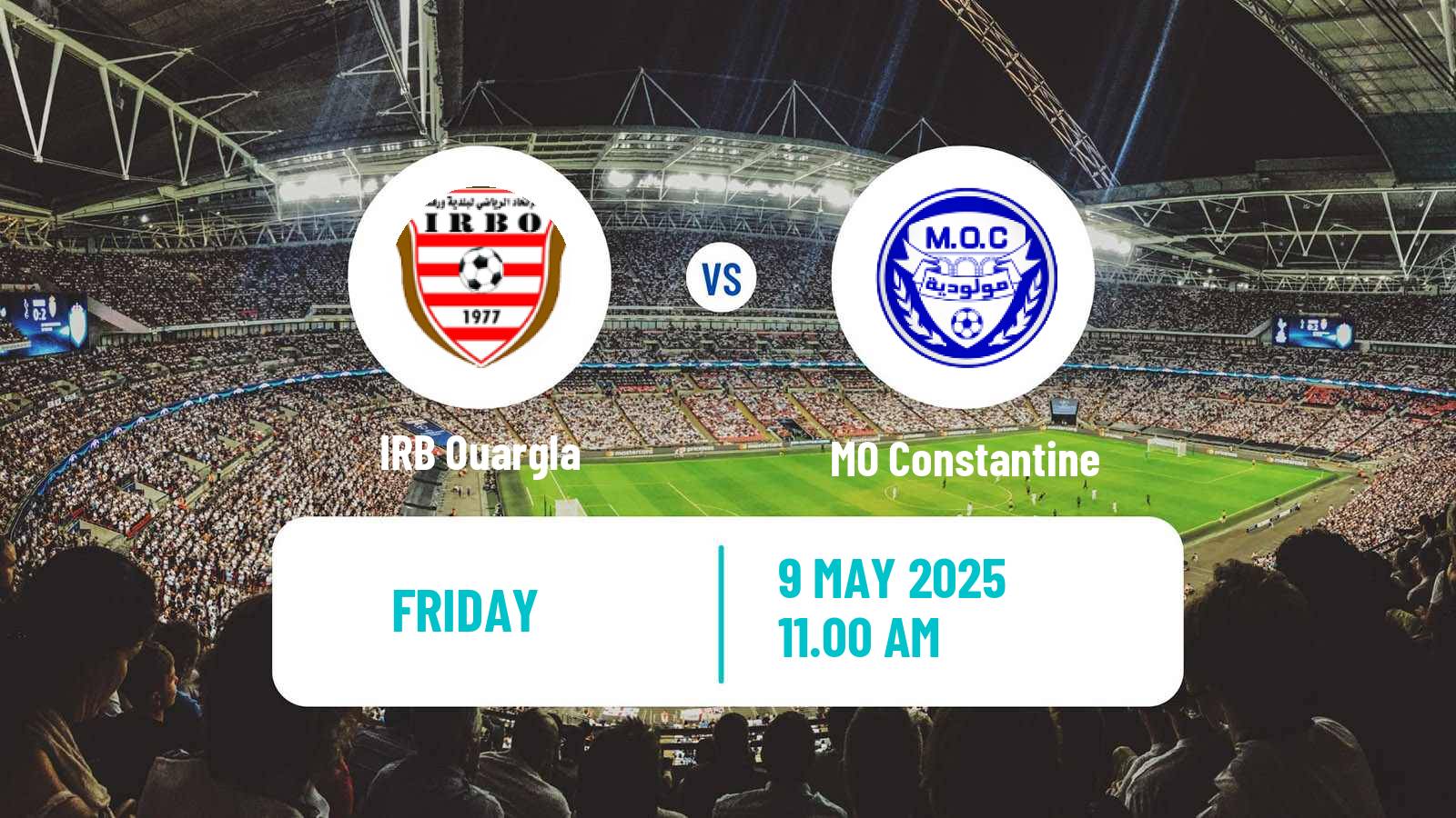 Soccer Algerian Ligue 2 Ouargla - MO Constantine