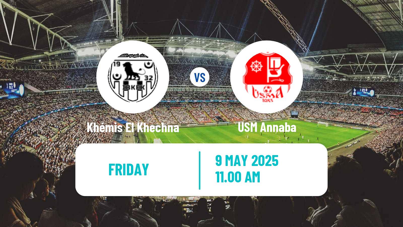 Soccer Algerian Ligue 2 Khémis El Khechna - Annaba