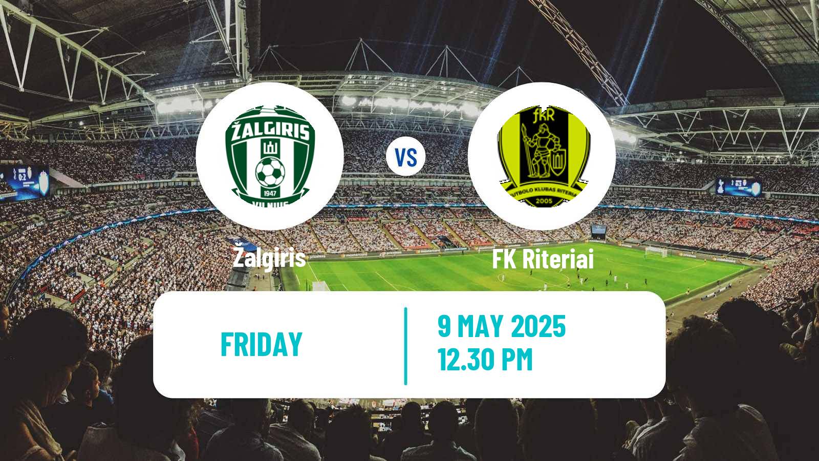Soccer Lithuanian A Lyga Žalgiris - Riteriai